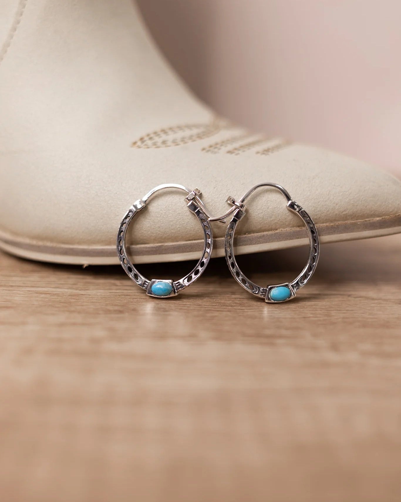 Hazels Western Single Stone Earrings-Stud Earrings-Krush Kandy, Women's Online Fashion Boutique Located in Phoenix, Arizona (Scottsdale Area)