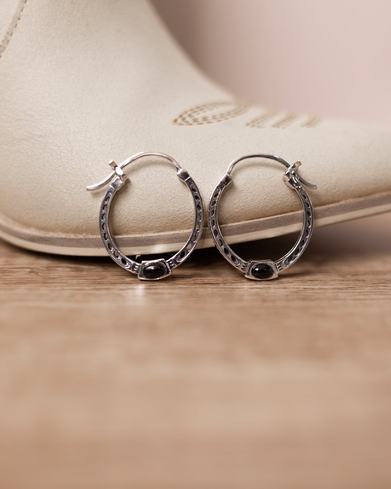 Hazels Western Single Stone Earrings-Stud Earrings-Krush Kandy, Women's Online Fashion Boutique Located in Phoenix, Arizona (Scottsdale Area)