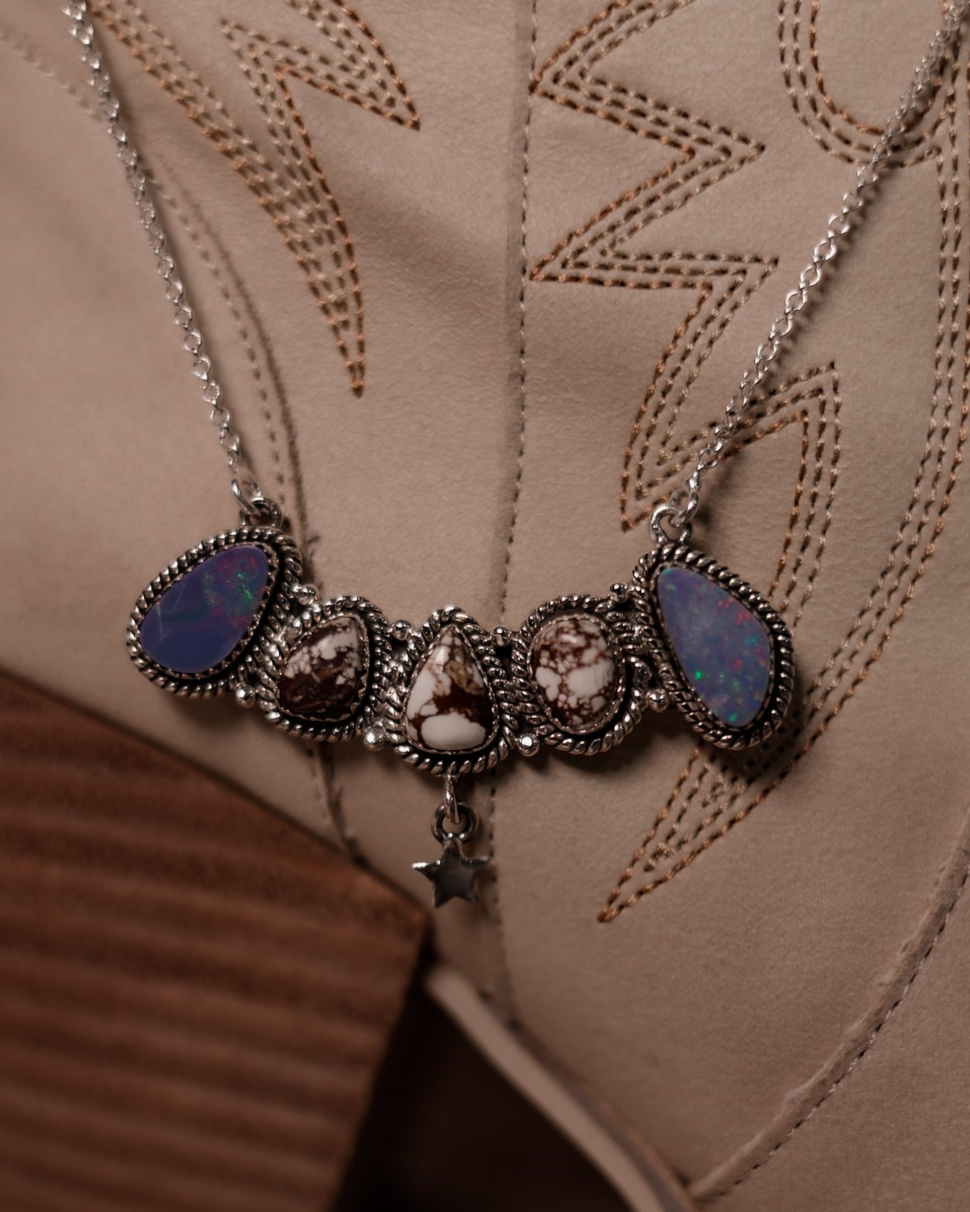 Wild Dreams Star Necklace-Chain Necklaces-Krush Kandy, Women's Online Fashion Boutique Located in Phoenix, Arizona (Scottsdale Area)