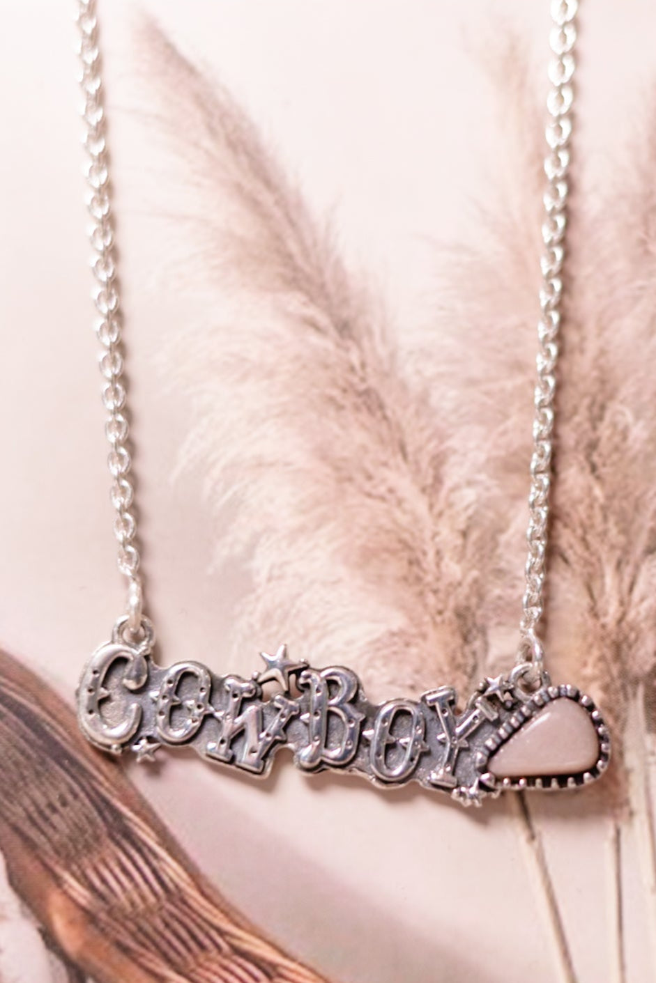 Meet Me At The Rodeo Cowboy Necklace-Chain Necklaces-Krush Kandy, Women's Online Fashion Boutique Located in Phoenix, Arizona (Scottsdale Area)