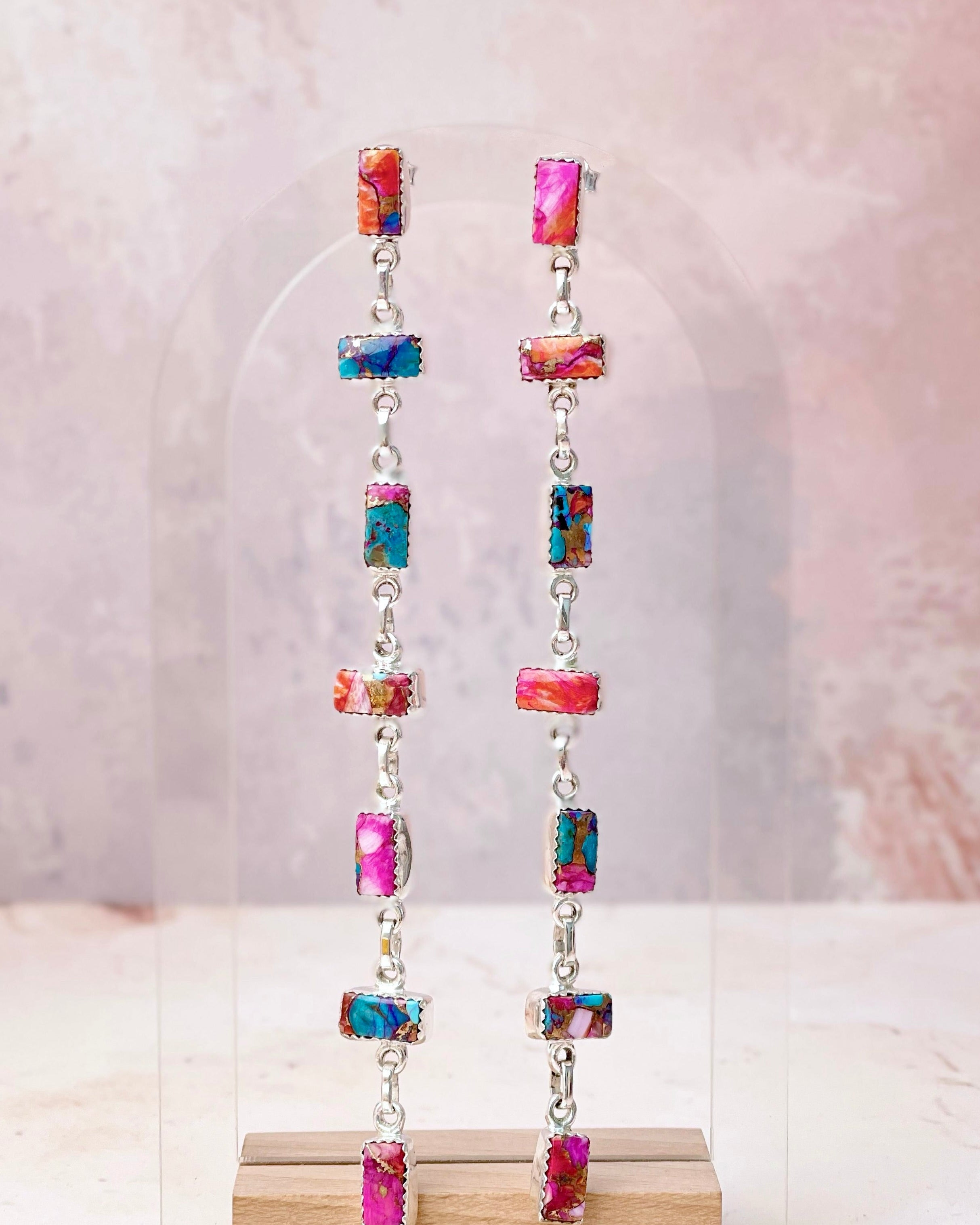 Kristyn's Bar Drop Dance Dangle Earrings-Earrings-Krush Kandy, Women's Online Fashion Boutique Located in Phoenix, Arizona (Scottsdale Area)