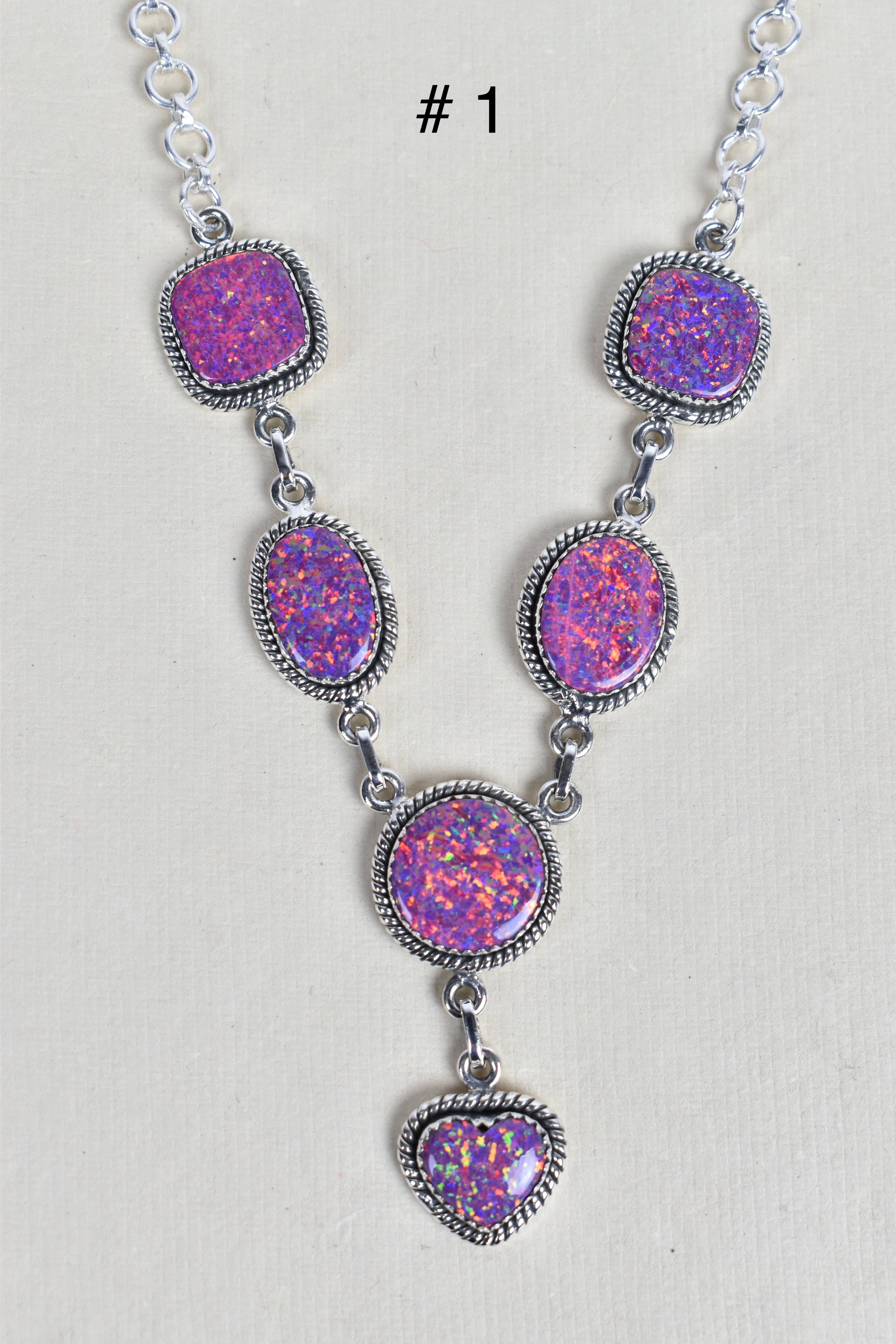 Sterling Silver Y Lariat Gemstone Necklace-Lariat and Y Necklaces-Krush Kandy, Women's Online Fashion Boutique Located in Phoenix, Arizona (Scottsdale Area)