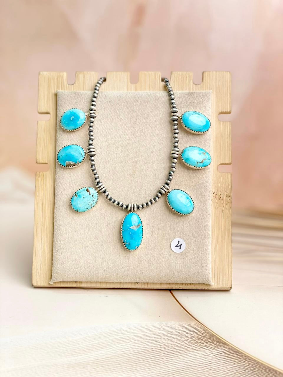 Desert Pearl White Water Turquoise Necklaces-Necklaces-Krush Kandy, Women's Online Fashion Boutique Located in Phoenix, Arizona (Scottsdale Area)