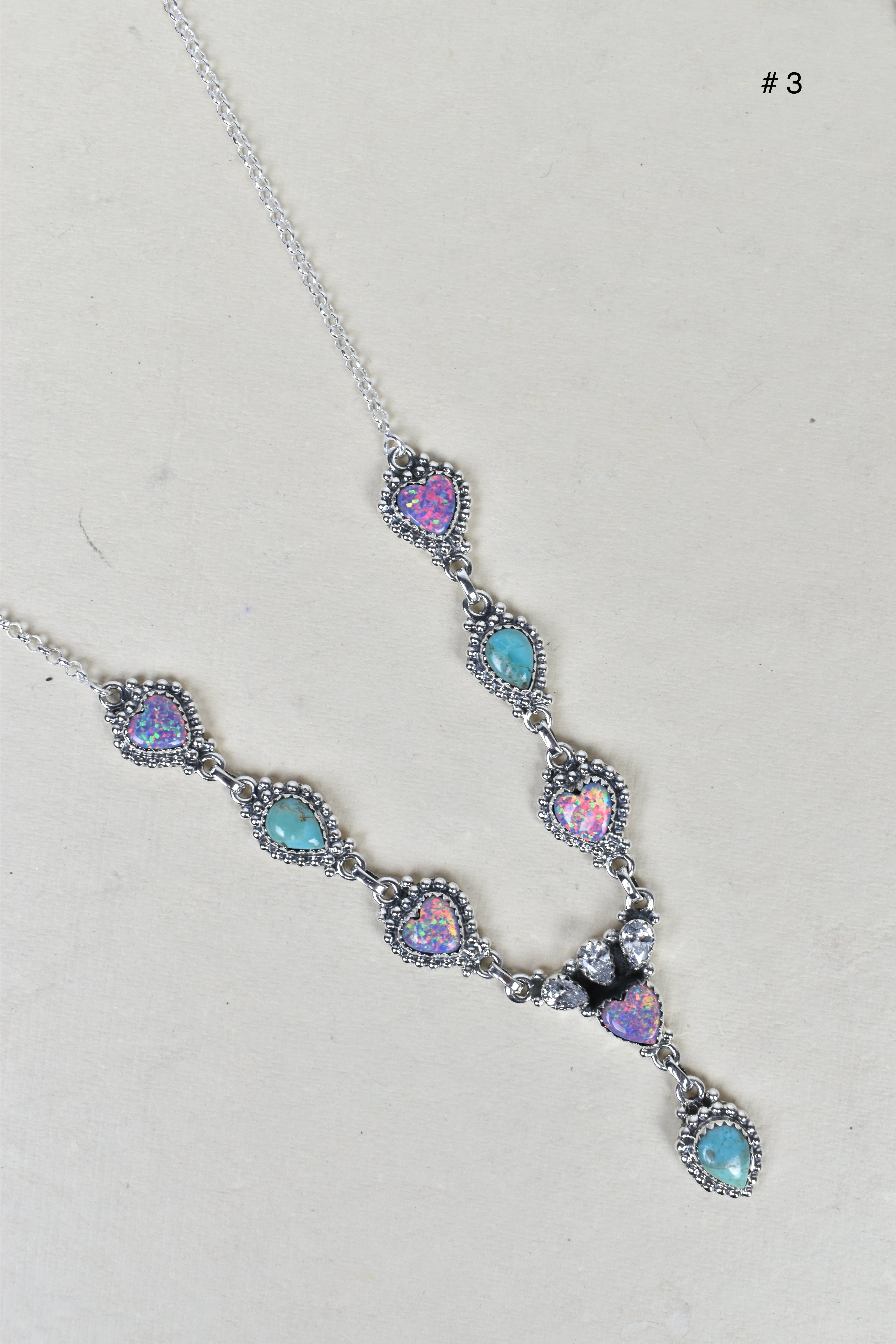 The Ethereal Elegance Sterling Silver Necklace-Lariat and Y Necklaces-Krush Kandy, Women's Online Fashion Boutique Located in Phoenix, Arizona (Scottsdale Area)