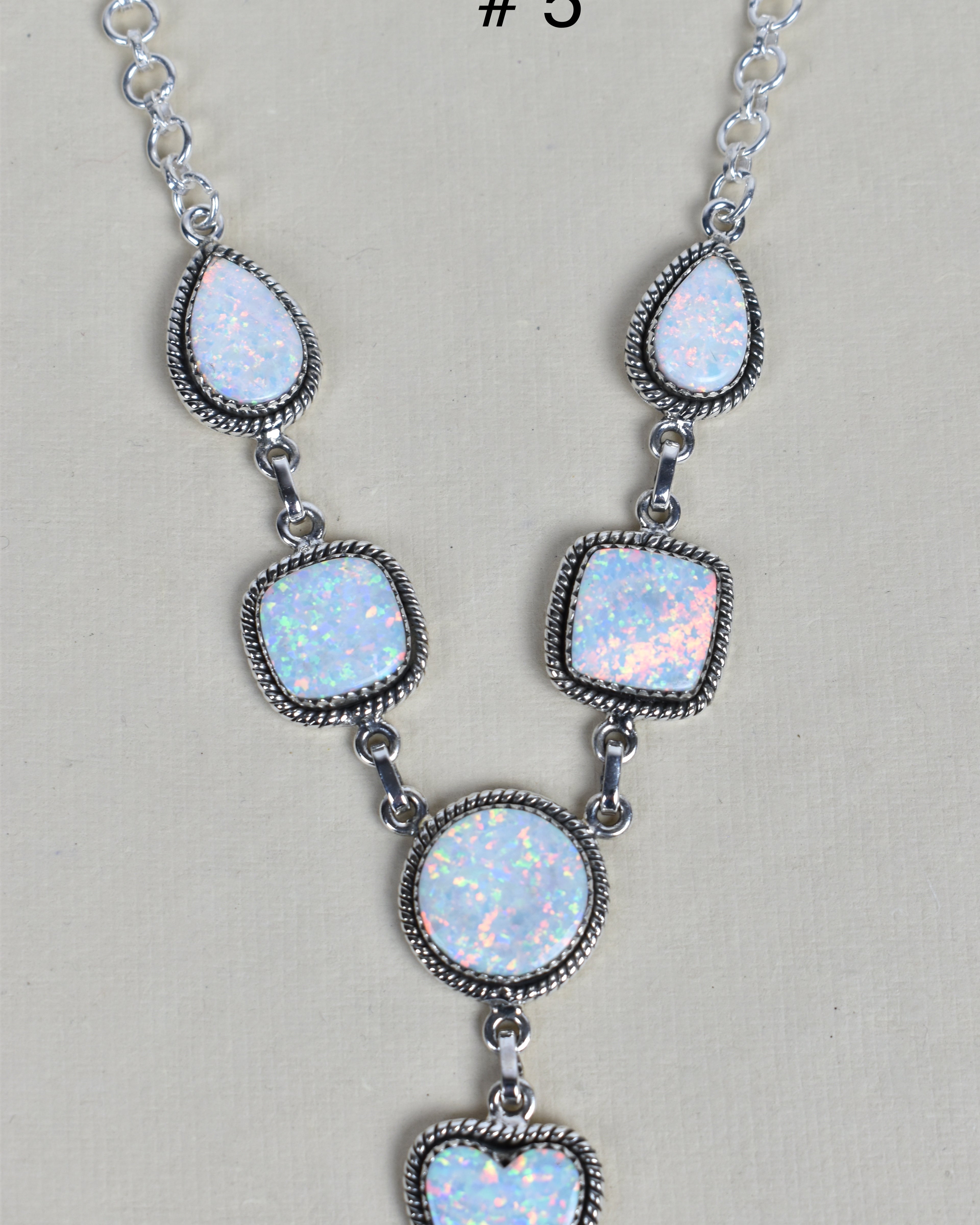 Sterling Silver Y Lariat Gemstone Necklace-Lariat and Y Necklaces-Krush Kandy, Women's Online Fashion Boutique Located in Phoenix, Arizona (Scottsdale Area)