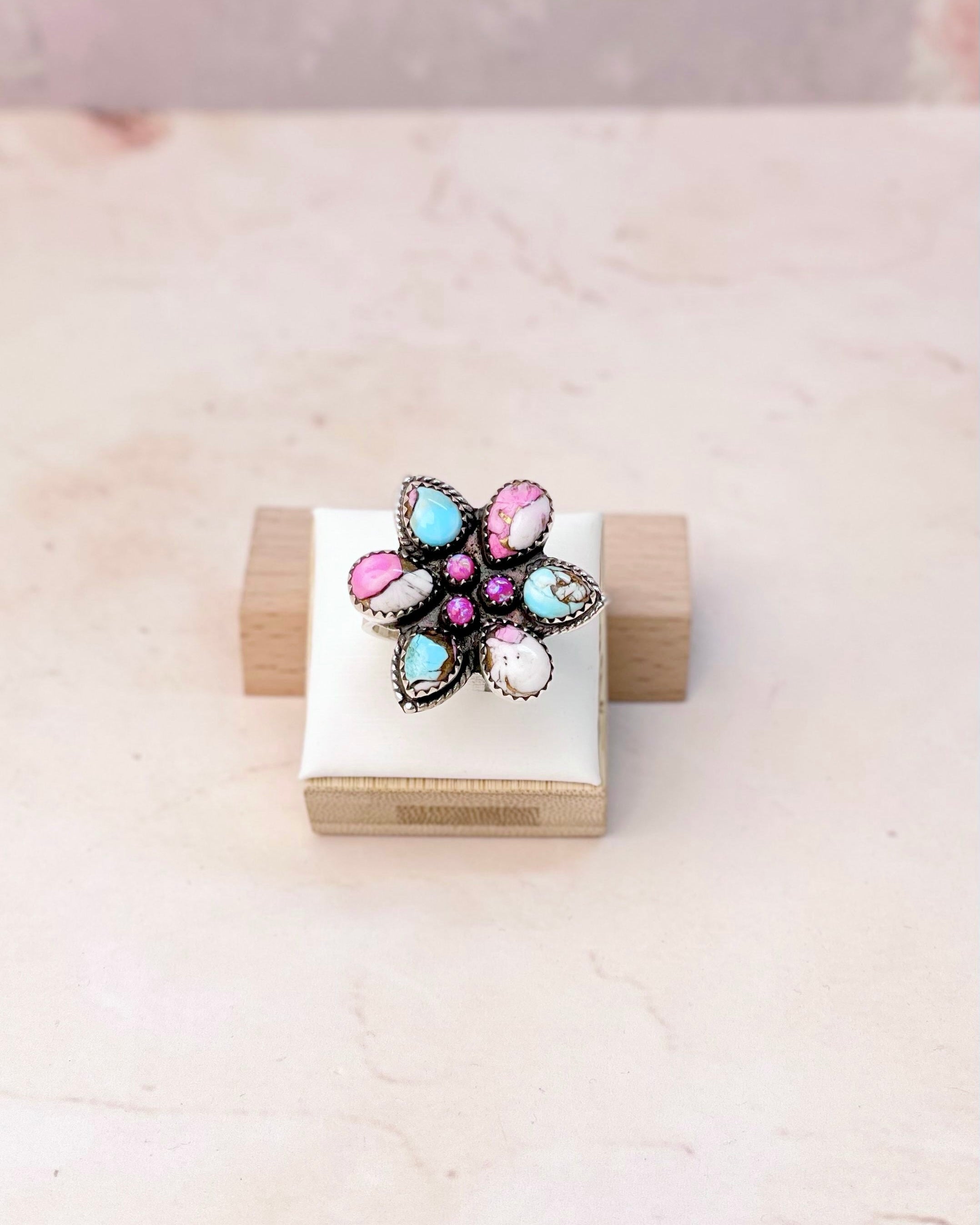 Cotton Candy Mixed Rings-Rings-Krush Kandy, Women's Online Fashion Boutique Located in Phoenix, Arizona (Scottsdale Area)