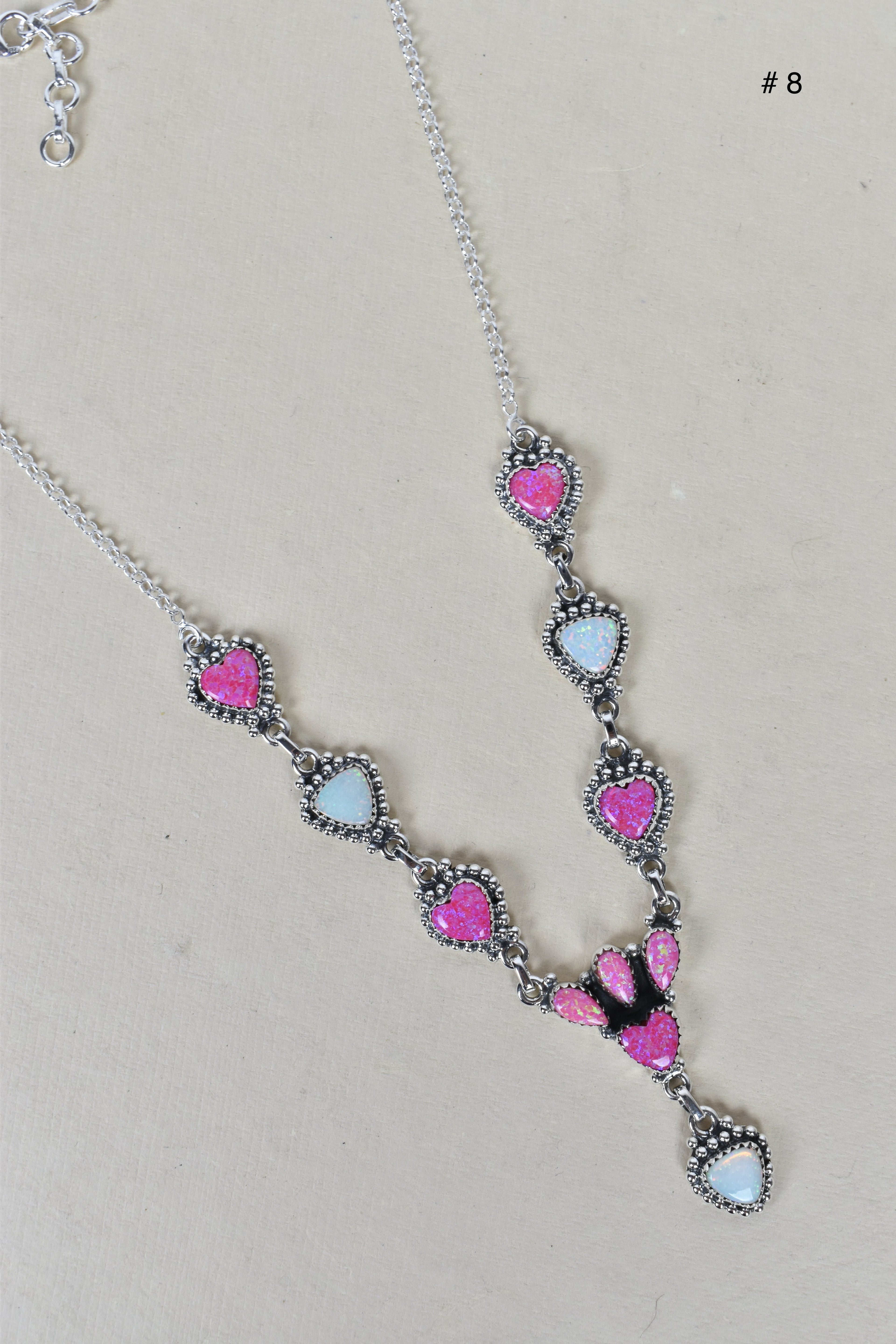 The Ethereal Elegance Sterling Silver Necklace-Lariat and Y Necklaces-Krush Kandy, Women's Online Fashion Boutique Located in Phoenix, Arizona (Scottsdale Area)