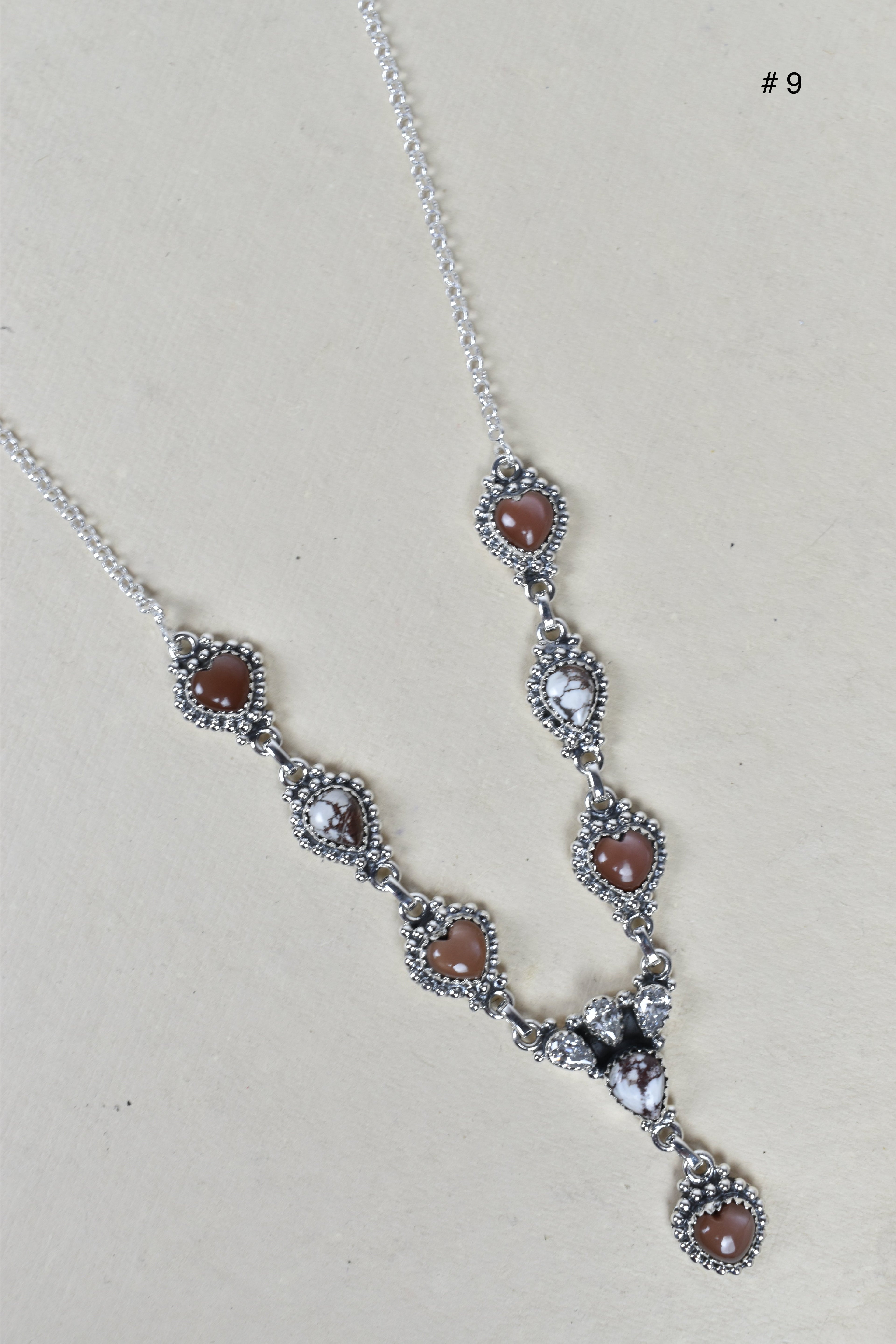 The Ethereal Elegance Sterling Silver Necklace-Lariat and Y Necklaces-Krush Kandy, Women's Online Fashion Boutique Located in Phoenix, Arizona (Scottsdale Area)