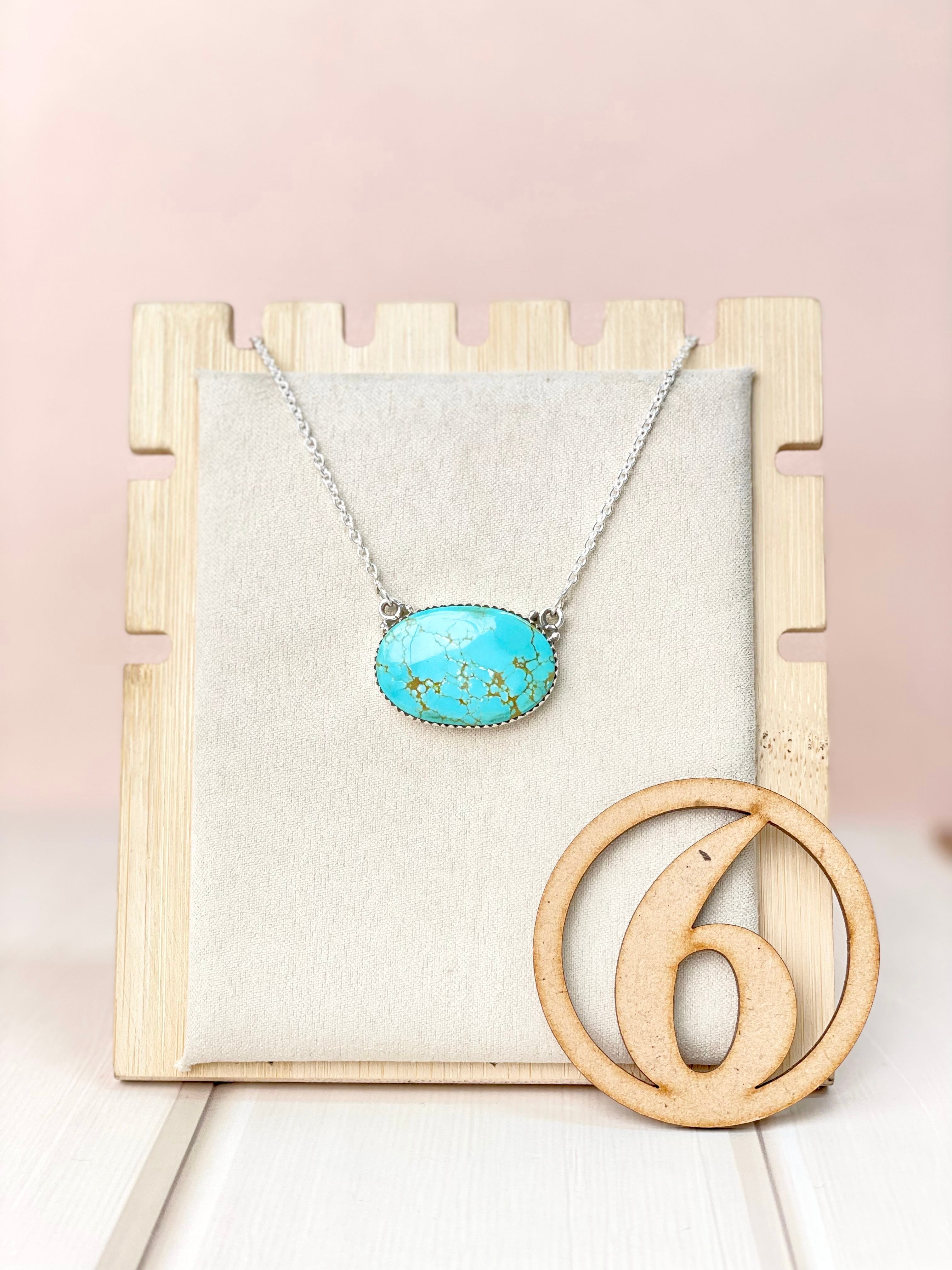 No. 8 Slab Chain Pendants Bno. 3-Necklaces-Krush Kandy, Women's Online Fashion Boutique Located in Phoenix, Arizona (Scottsdale Area)