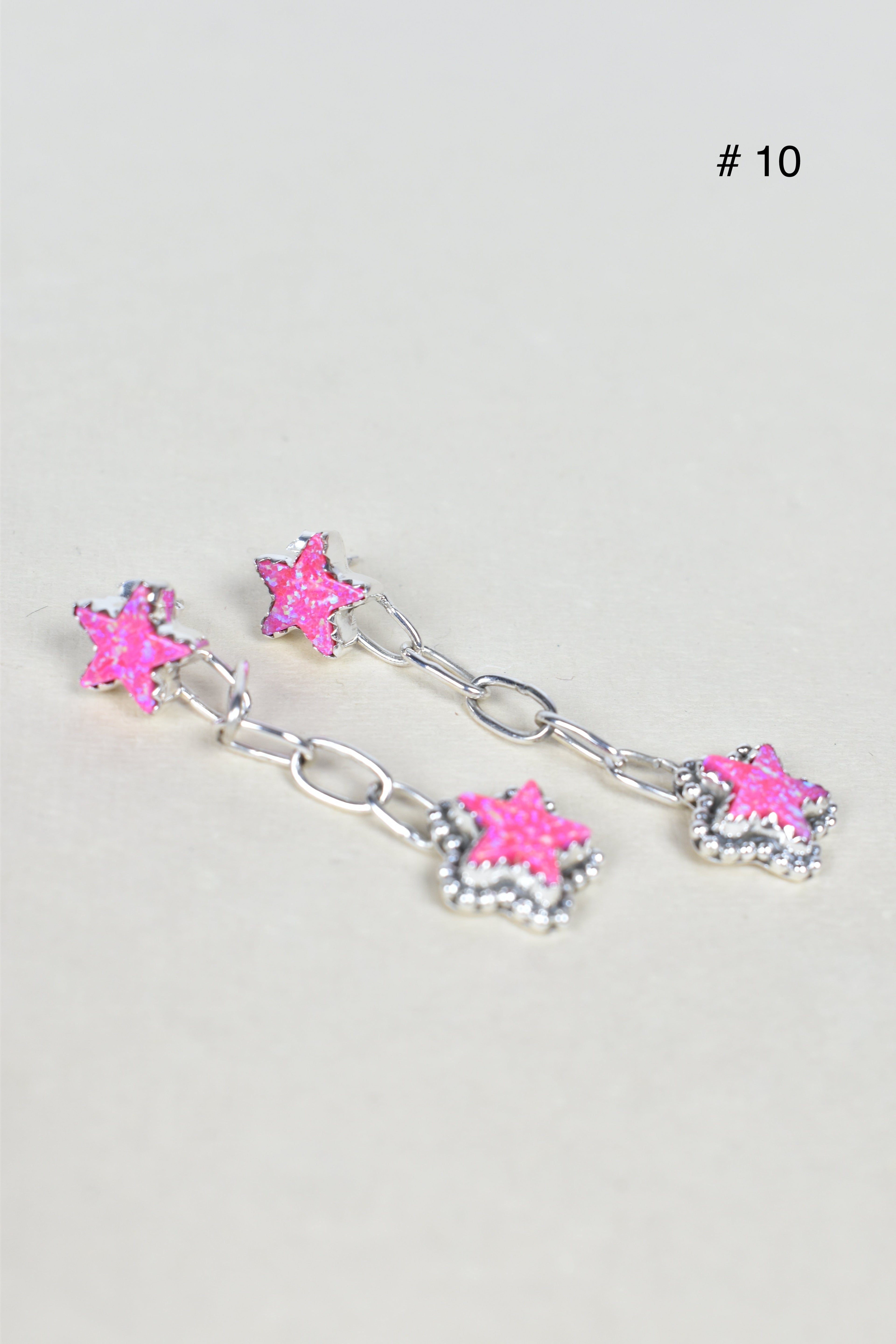 Gem Duet Chain Drop Earrings-Drop Earrings-Krush Kandy, Women's Online Fashion Boutique Located in Phoenix, Arizona (Scottsdale Area)