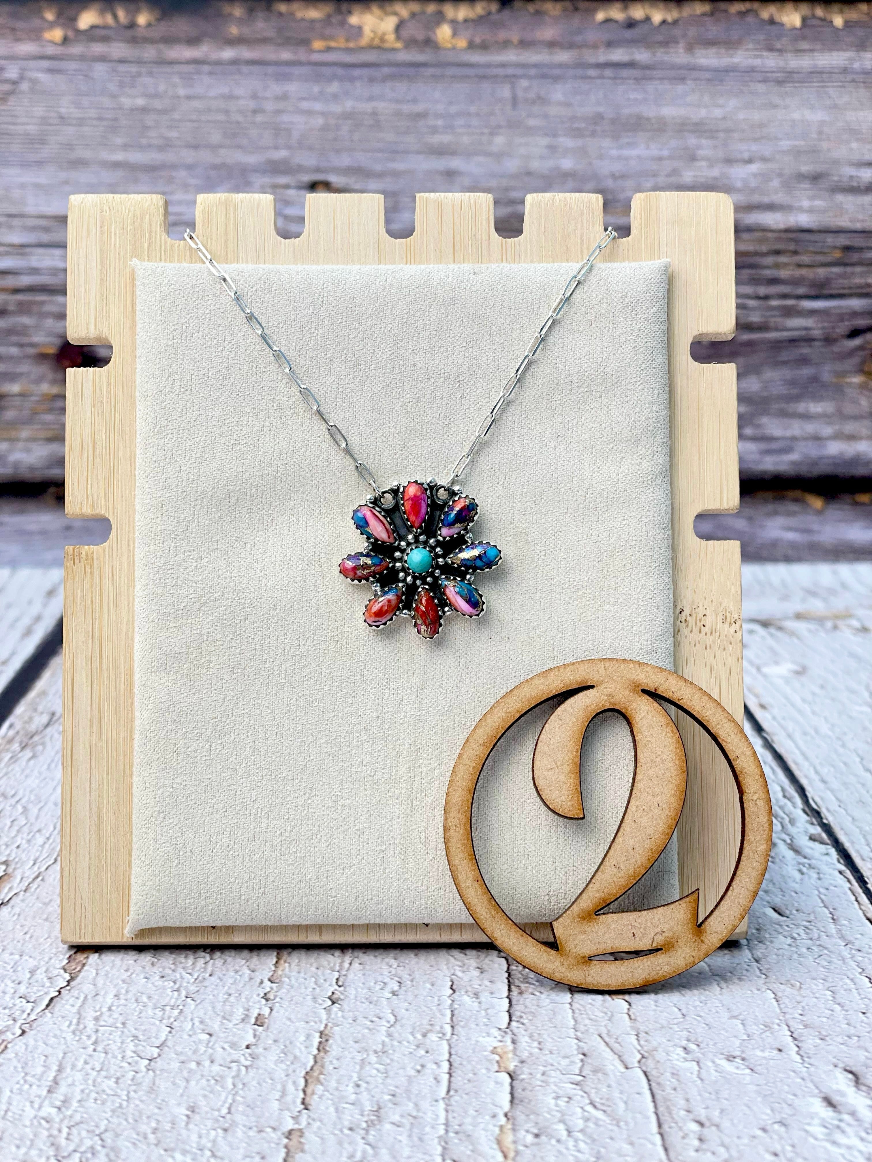 Blooming Stone Necklaces-Necklaces-Krush Kandy, Women's Online Fashion Boutique Located in Phoenix, Arizona (Scottsdale Area)