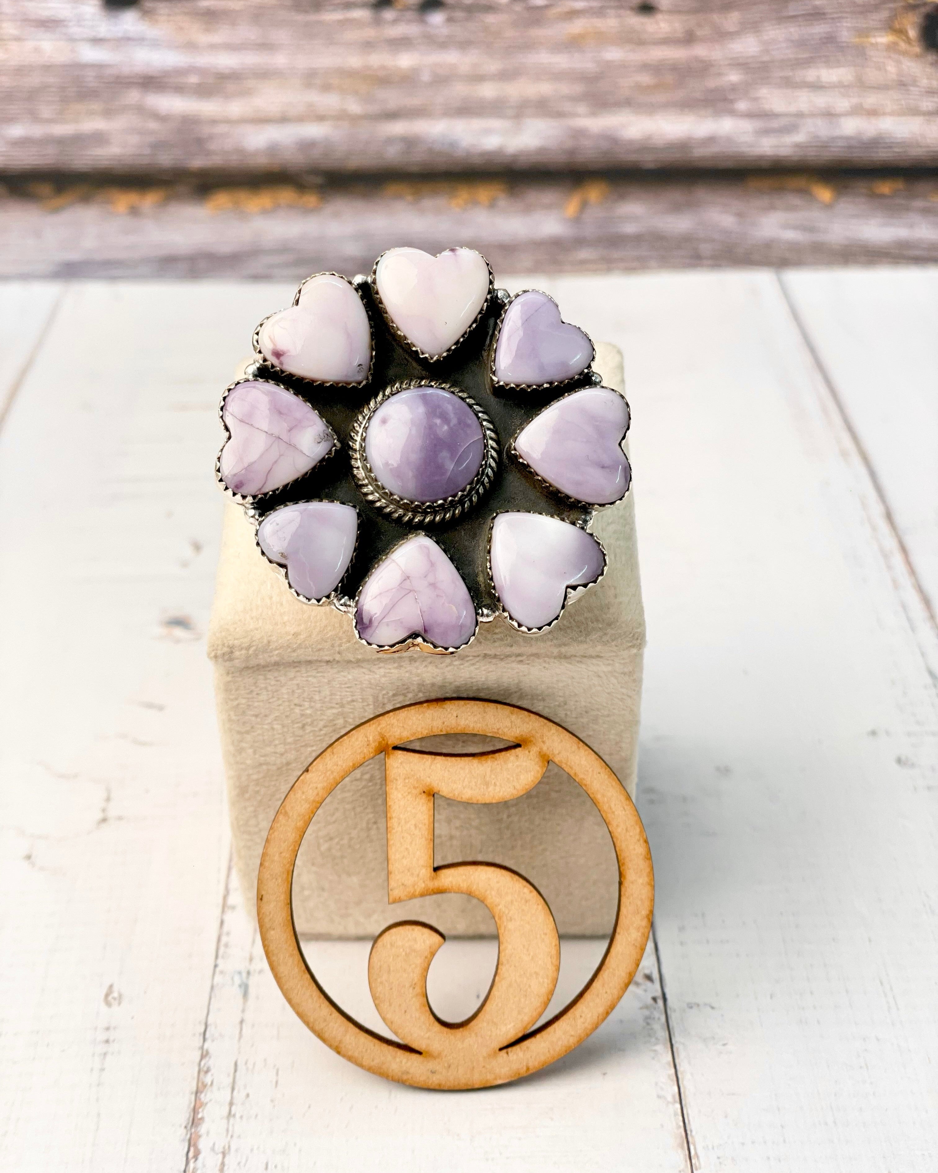 Divine Heartfelt Blossom Ring-Rings-Krush Kandy, Women's Online Fashion Boutique Located in Phoenix, Arizona (Scottsdale Area)
