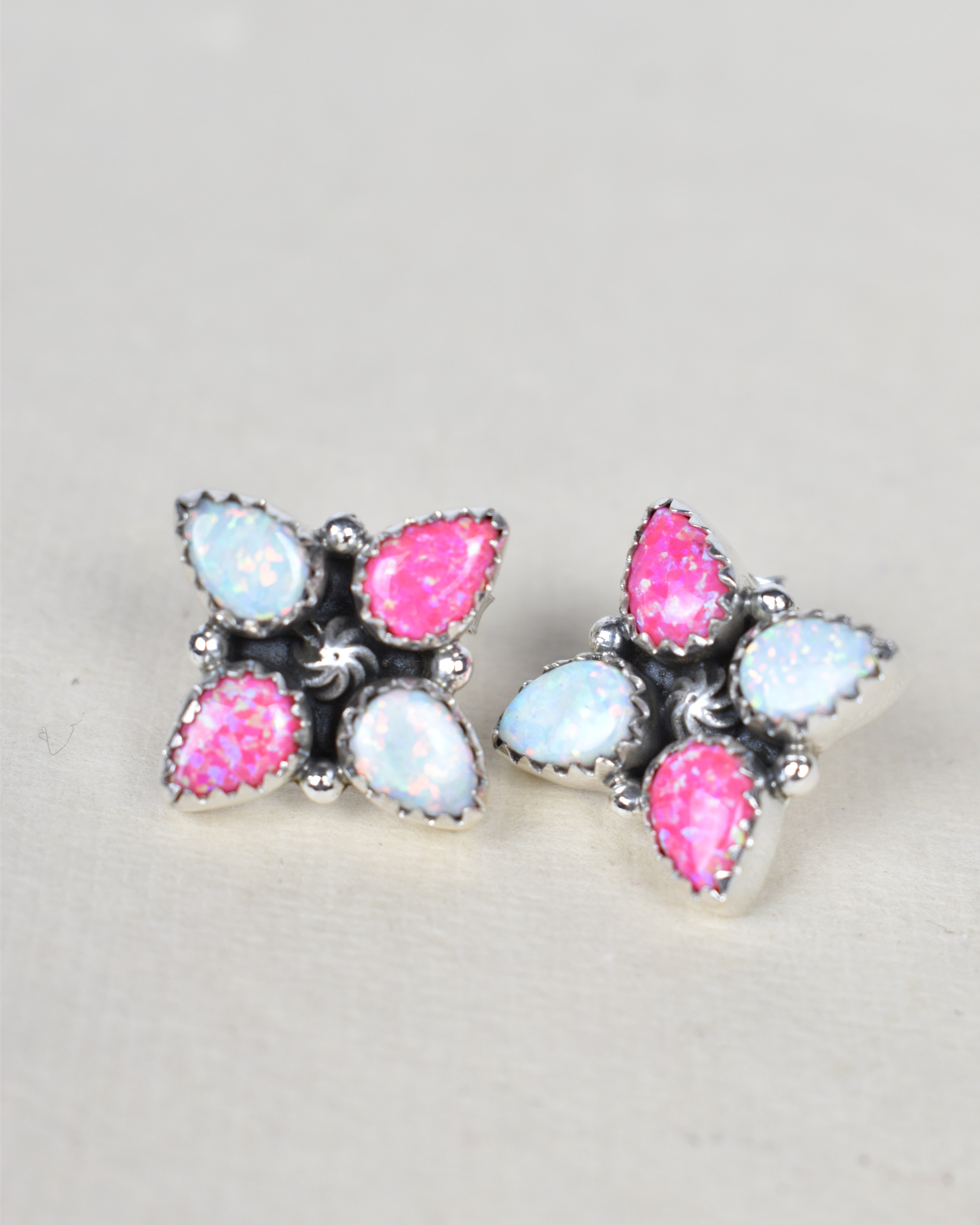 Shirley One of a Kind Stud Cluster Earrings-Stud Earrings-Krush Kandy, Women's Online Fashion Boutique Located in Phoenix, Arizona (Scottsdale Area)