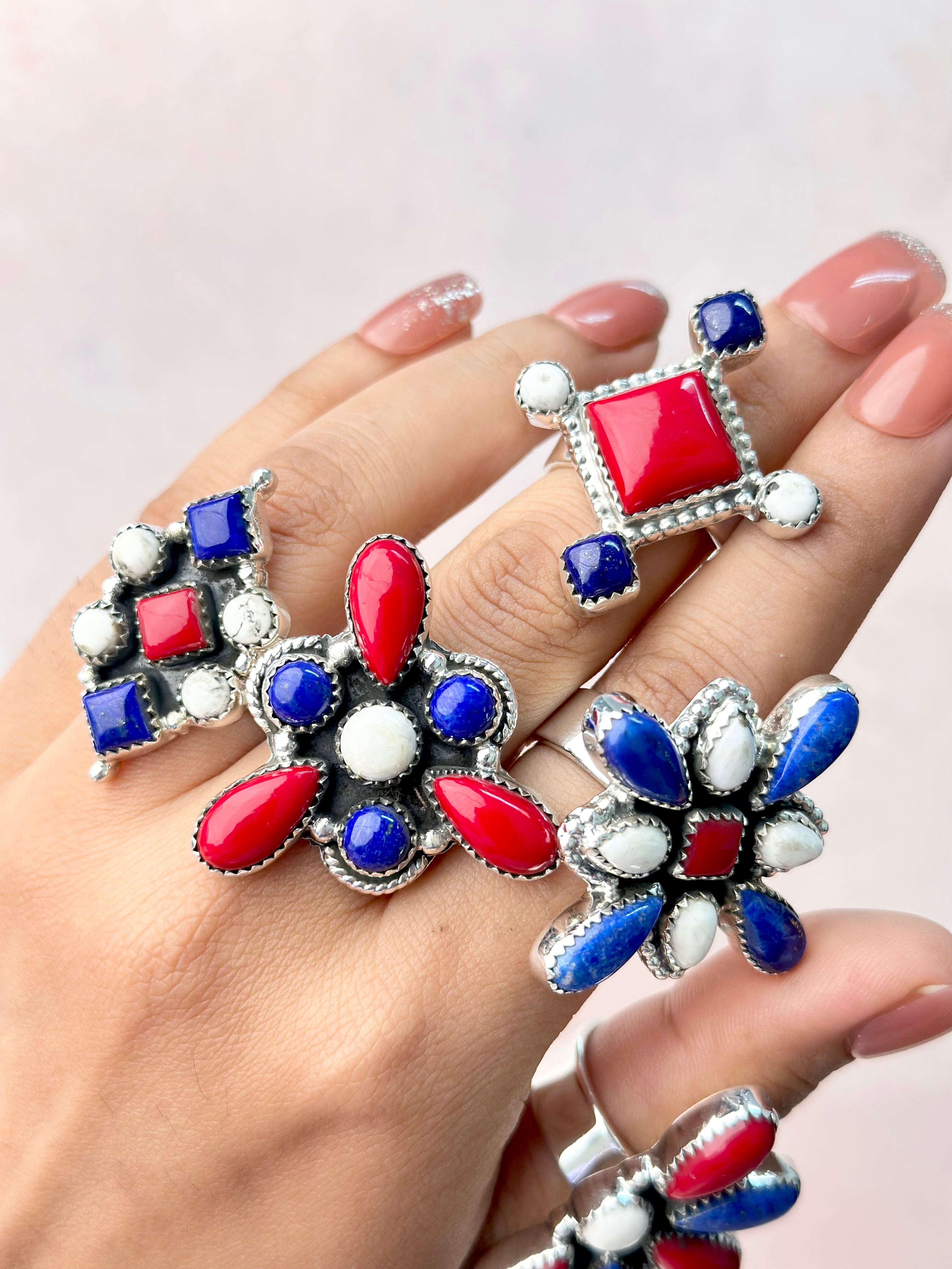 Oh So Glory Rings-Rings-Krush Kandy, Women's Online Fashion Boutique Located in Phoenix, Arizona (Scottsdale Area)