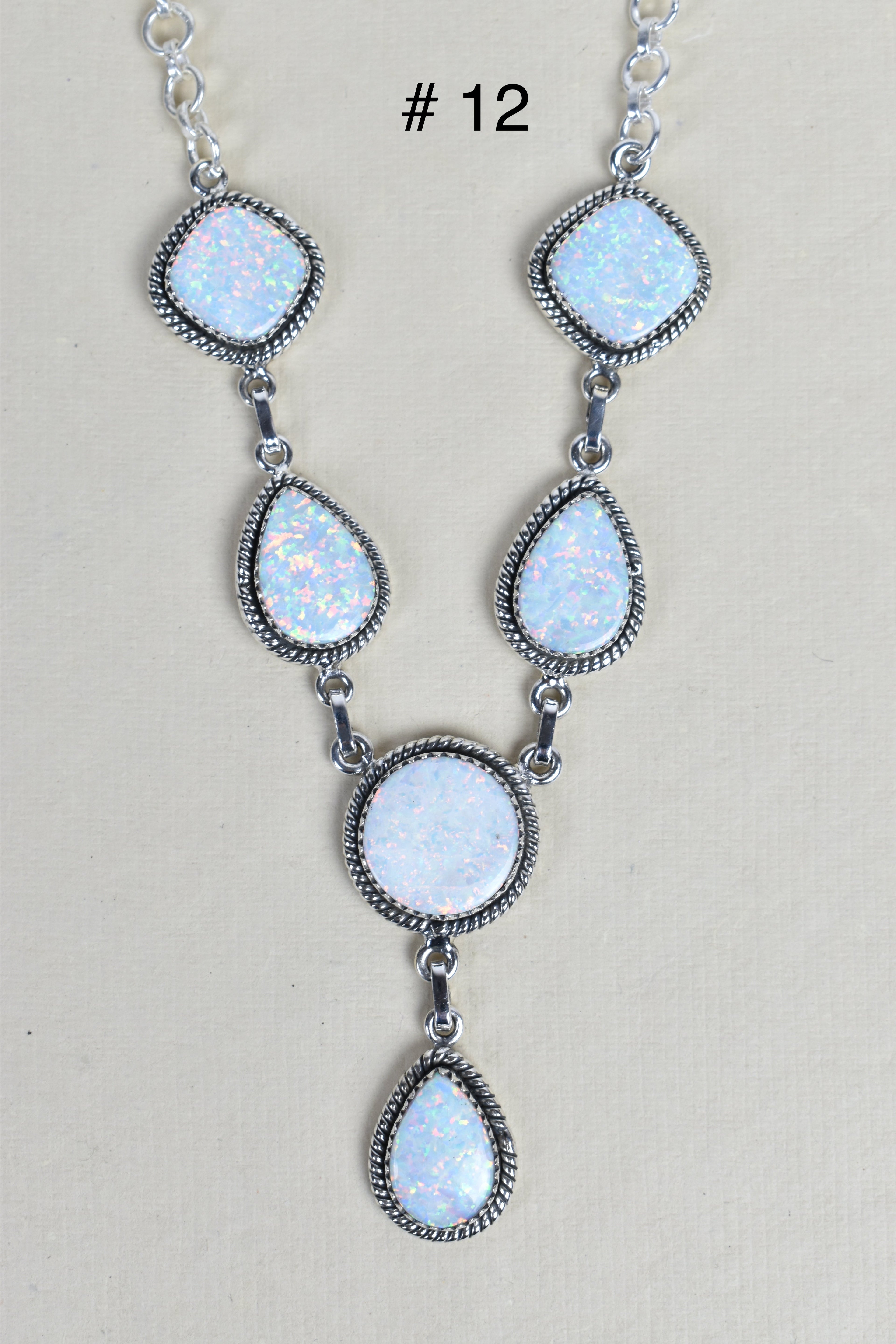 Sterling Silver Y Lariat Gemstone Necklace-Lariat and Y Necklaces-Krush Kandy, Women's Online Fashion Boutique Located in Phoenix, Arizona (Scottsdale Area)