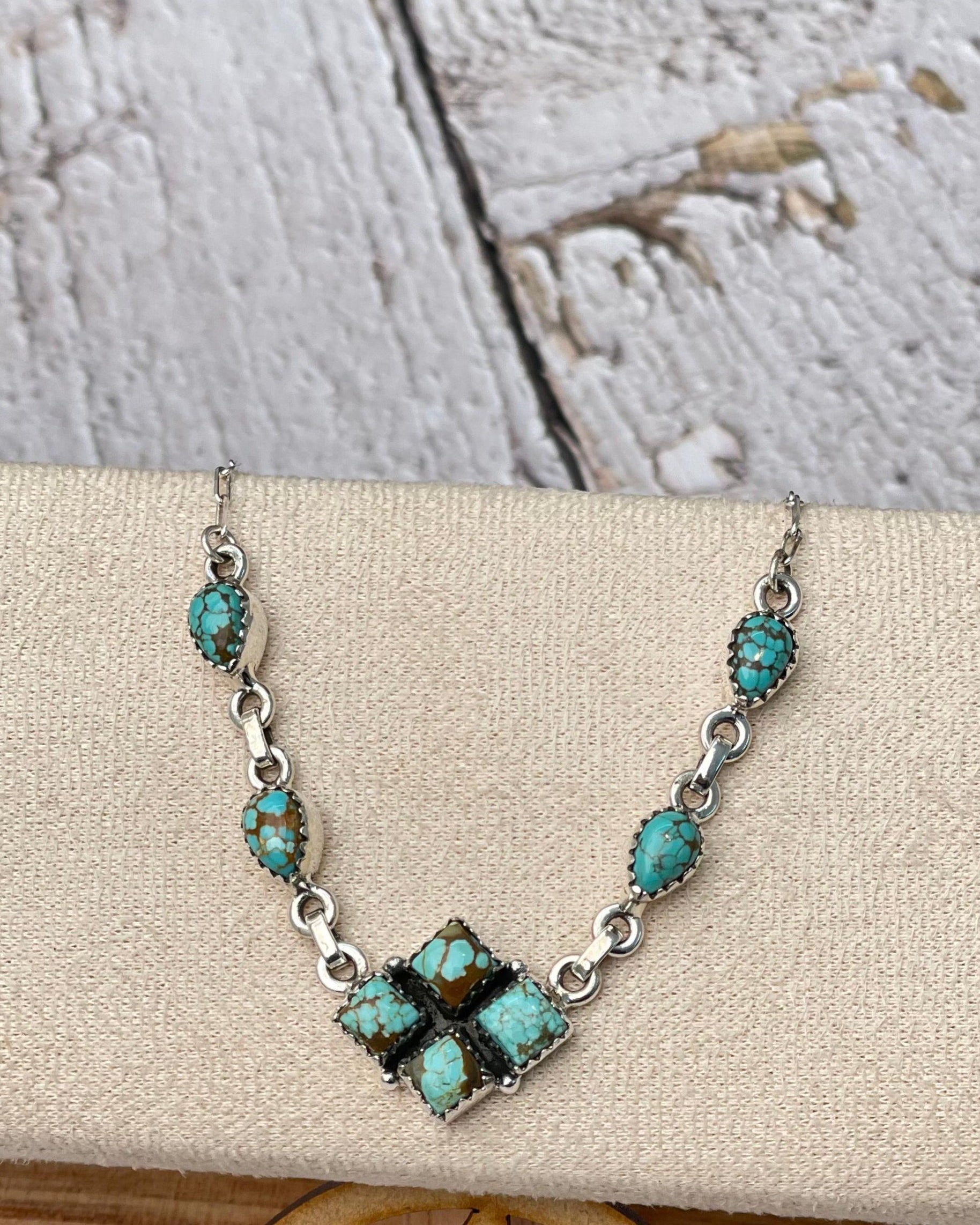 Mine 8 Mini Cluster Necklace-Necklaces-Krush Kandy, Women's Online Fashion Boutique Located in Phoenix, Arizona (Scottsdale Area)