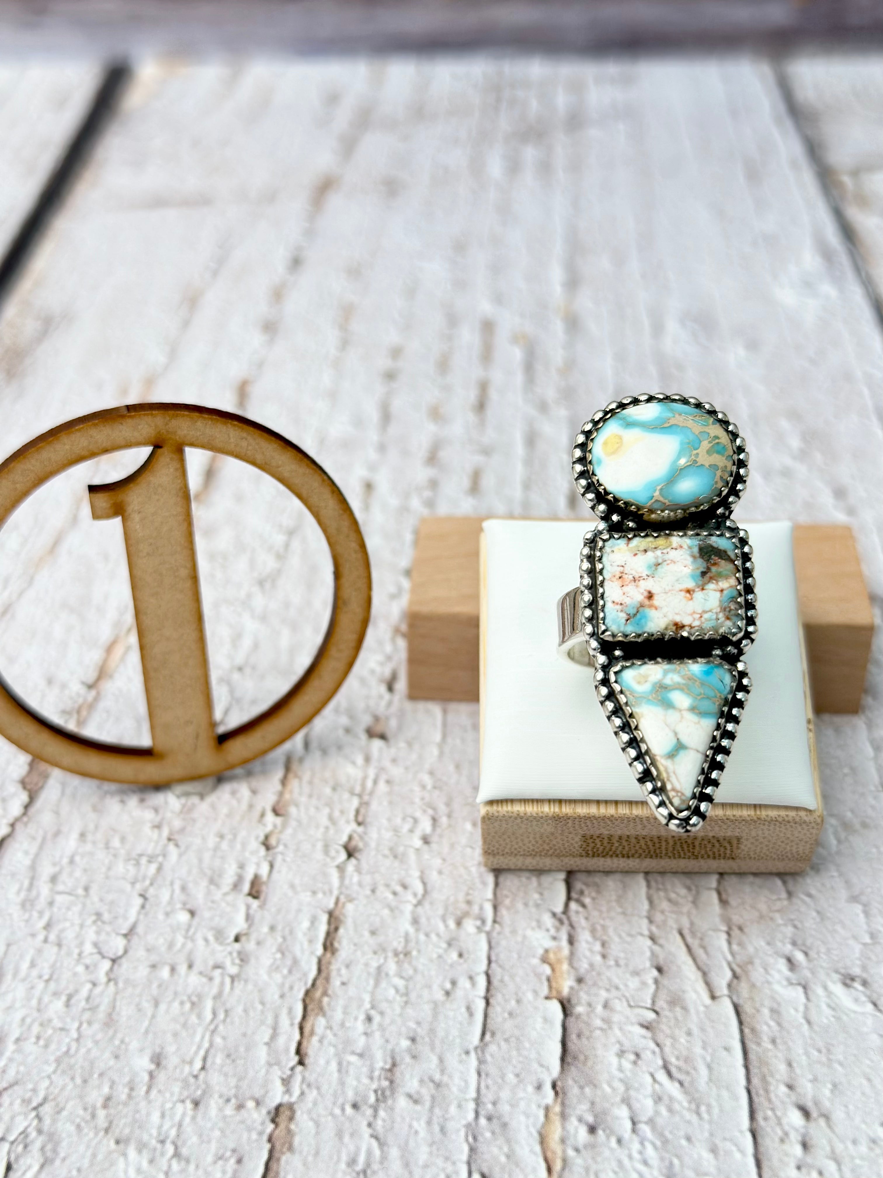 Stunning Three Stone Crawlers-Ring Sizers-Krush Kandy, Women's Online Fashion Boutique Located in Phoenix, Arizona (Scottsdale Area)