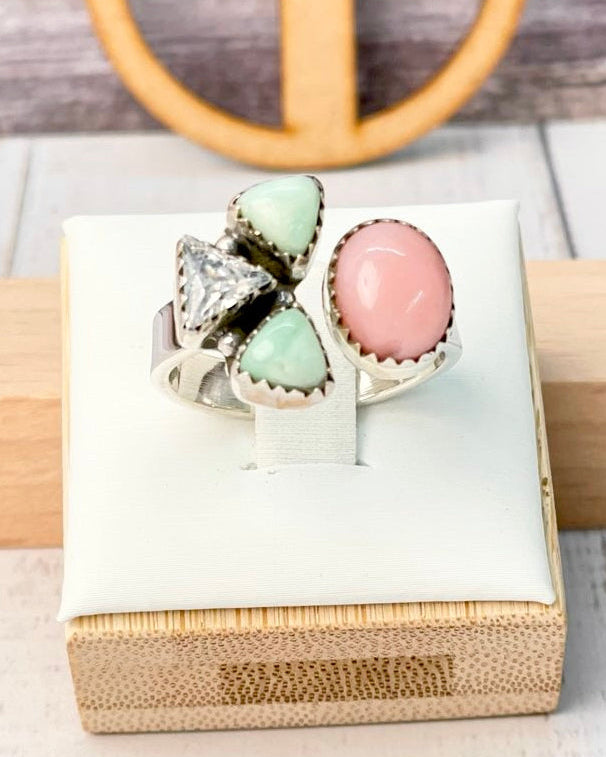 Perfect Trio Floating Ring-Rings-Krush Kandy, Women's Online Fashion Boutique Located in Phoenix, Arizona (Scottsdale Area)