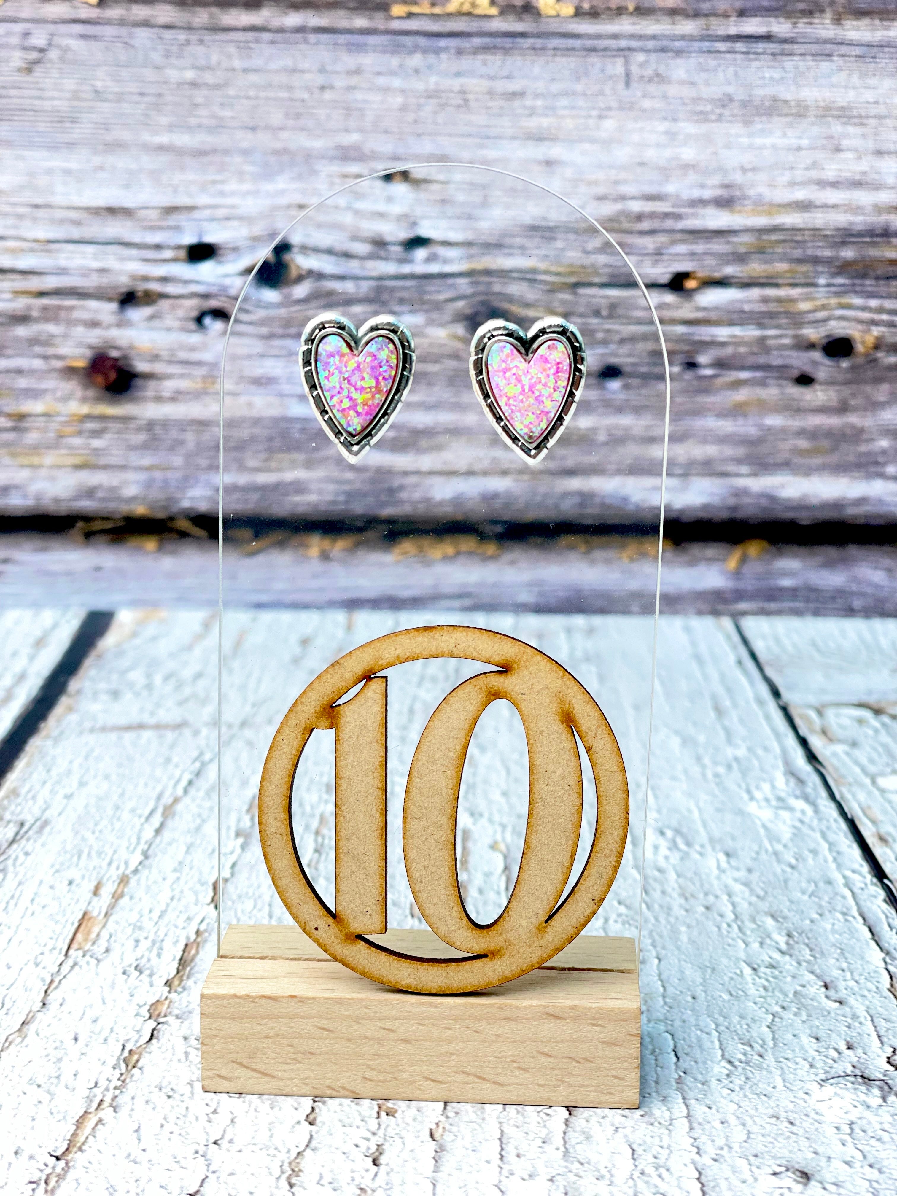 Love Is In The Air Heart Stud Earrings-Earrings-Krush Kandy, Women's Online Fashion Boutique Located in Phoenix, Arizona (Scottsdale Area)