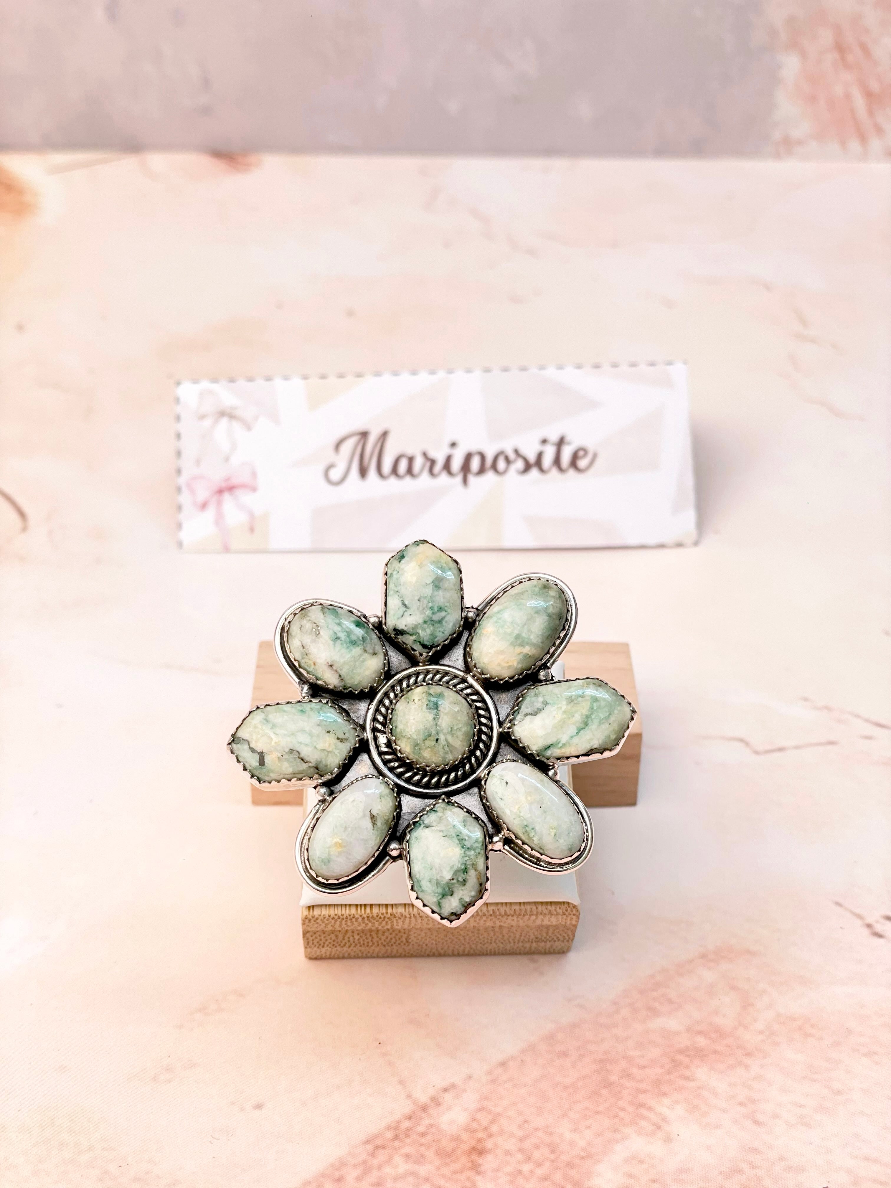 Mariposite Multi Shape Blooming Rings-Ring Sizers-Krush Kandy, Women's Online Fashion Boutique Located in Phoenix, Arizona (Scottsdale Area)