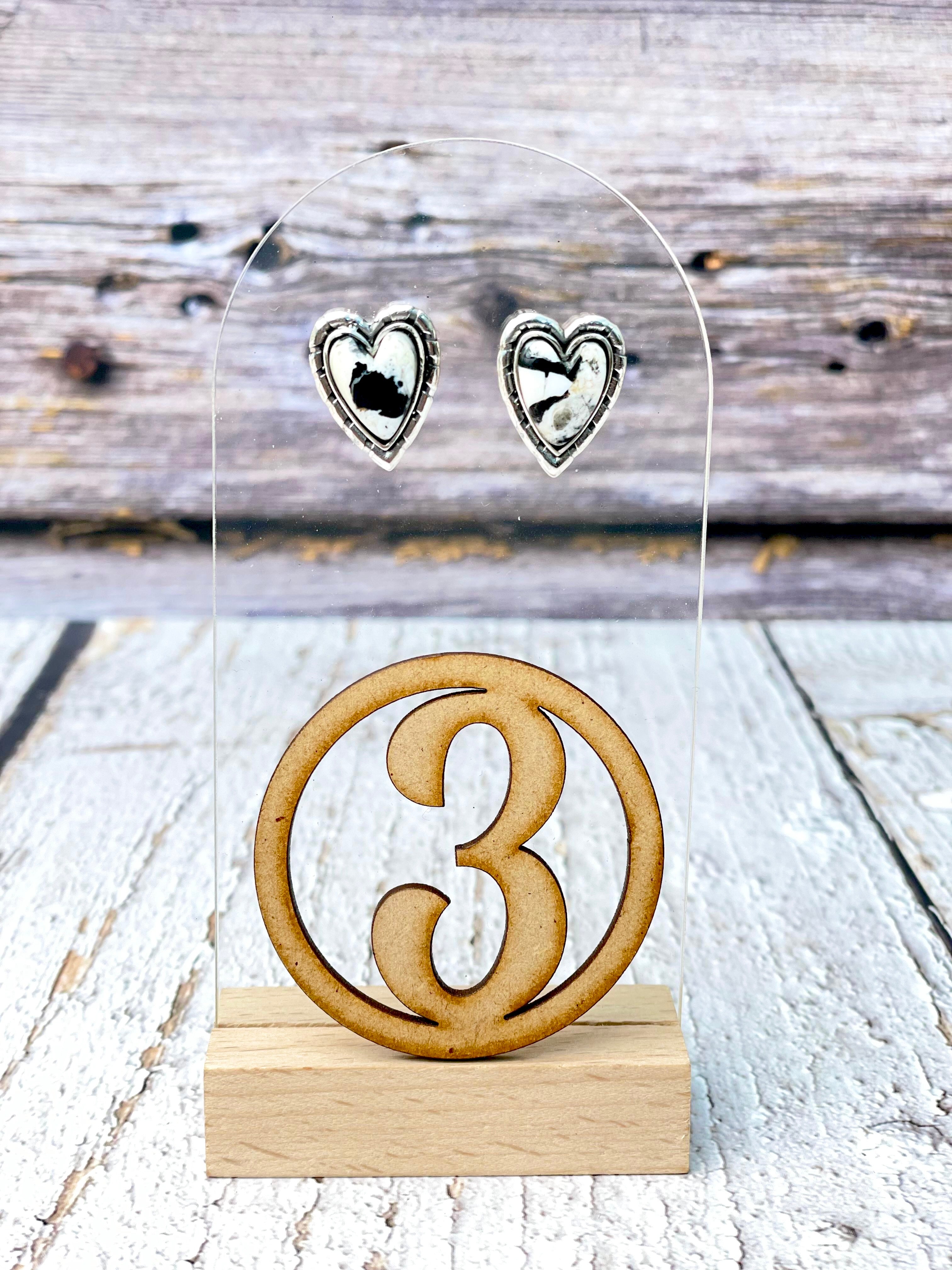 Love Is In The Air Heart Stud Earrings-Earrings-Krush Kandy, Women's Online Fashion Boutique Located in Phoenix, Arizona (Scottsdale Area)