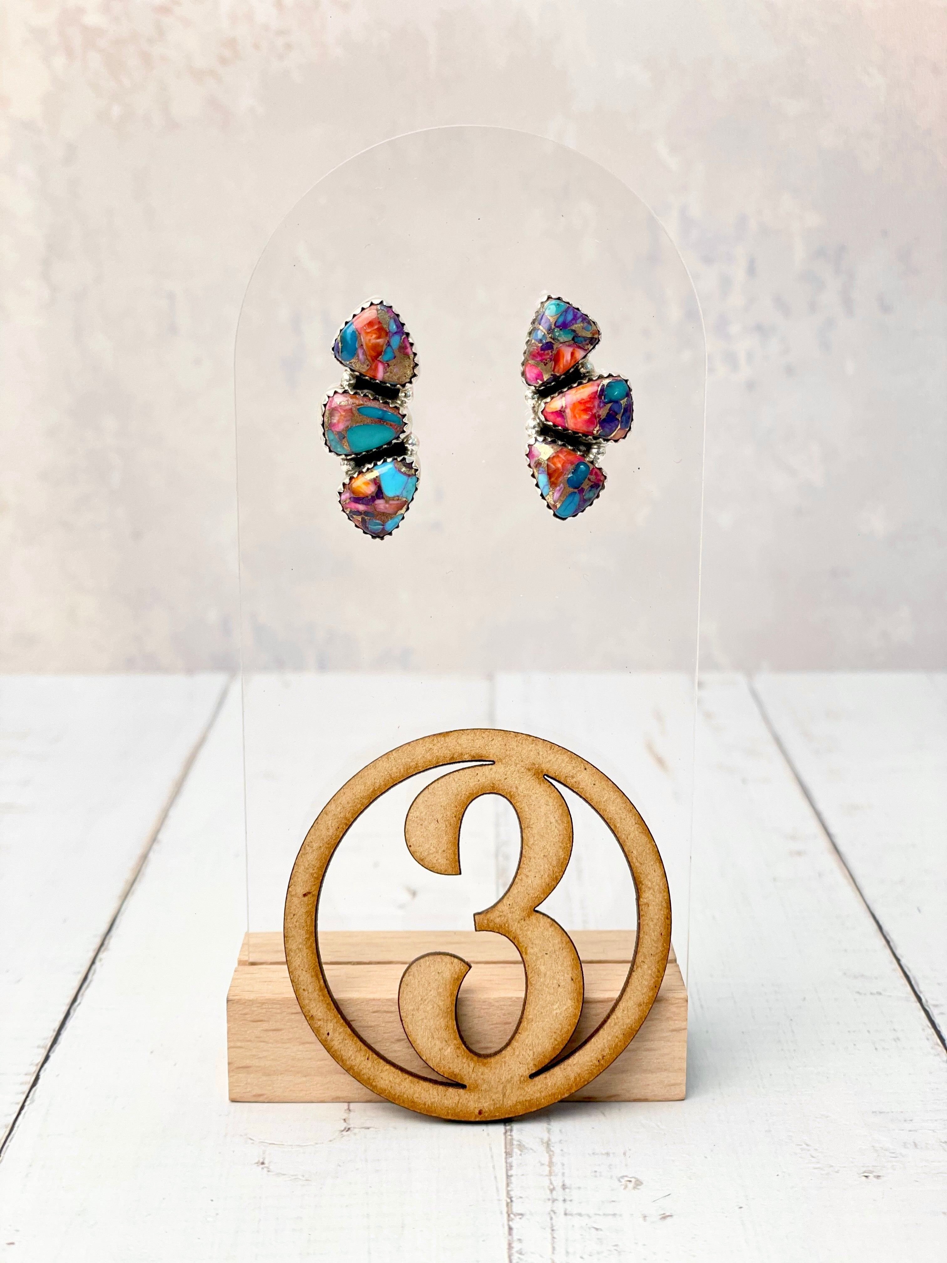 Half Of You Slab Earrings-Earrings-Krush Kandy, Women's Online Fashion Boutique Located in Phoenix, Arizona (Scottsdale Area)
