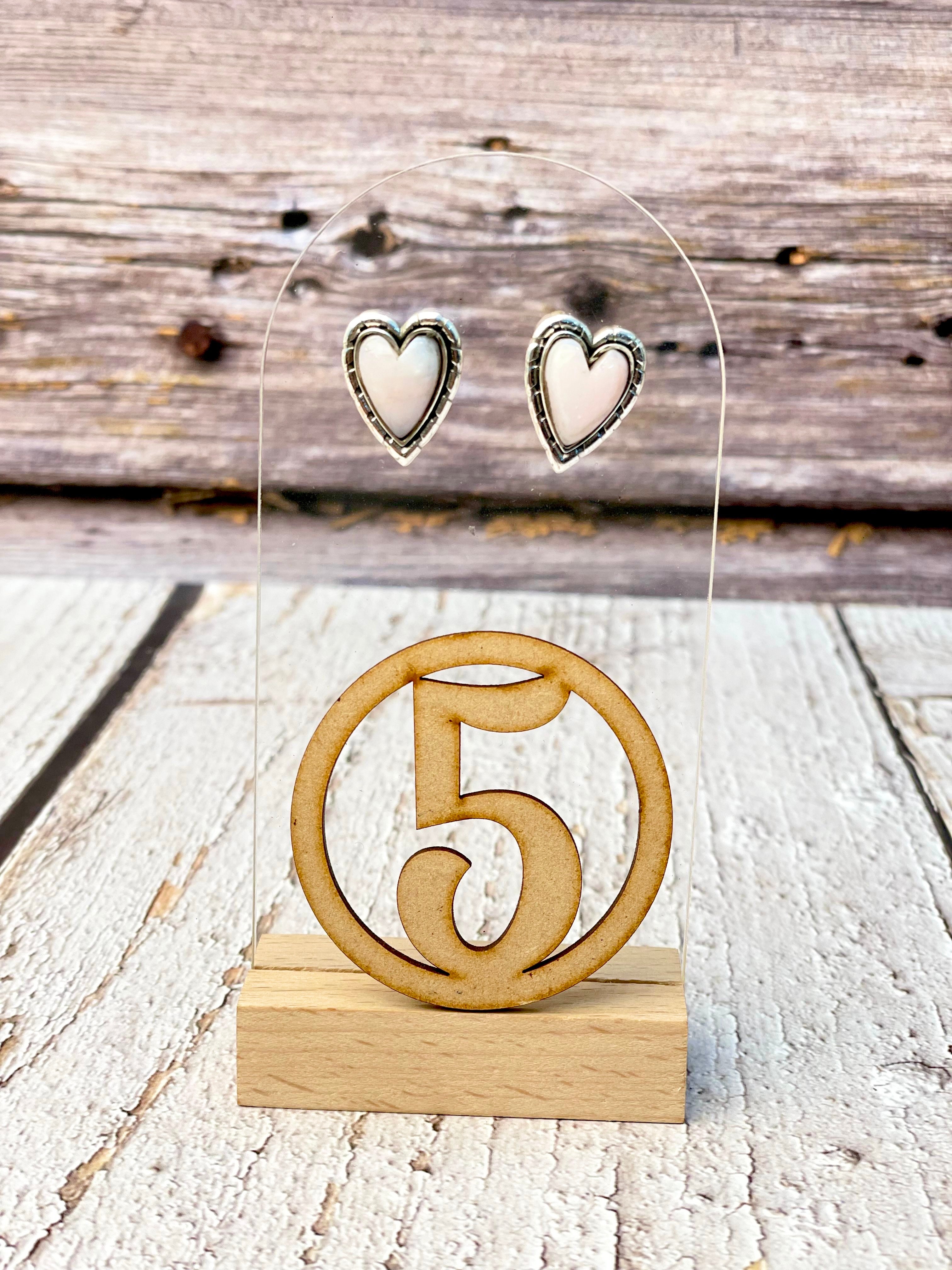 Love Is In The Air Heart Stud Earrings-Earrings-Krush Kandy, Women's Online Fashion Boutique Located in Phoenix, Arizona (Scottsdale Area)