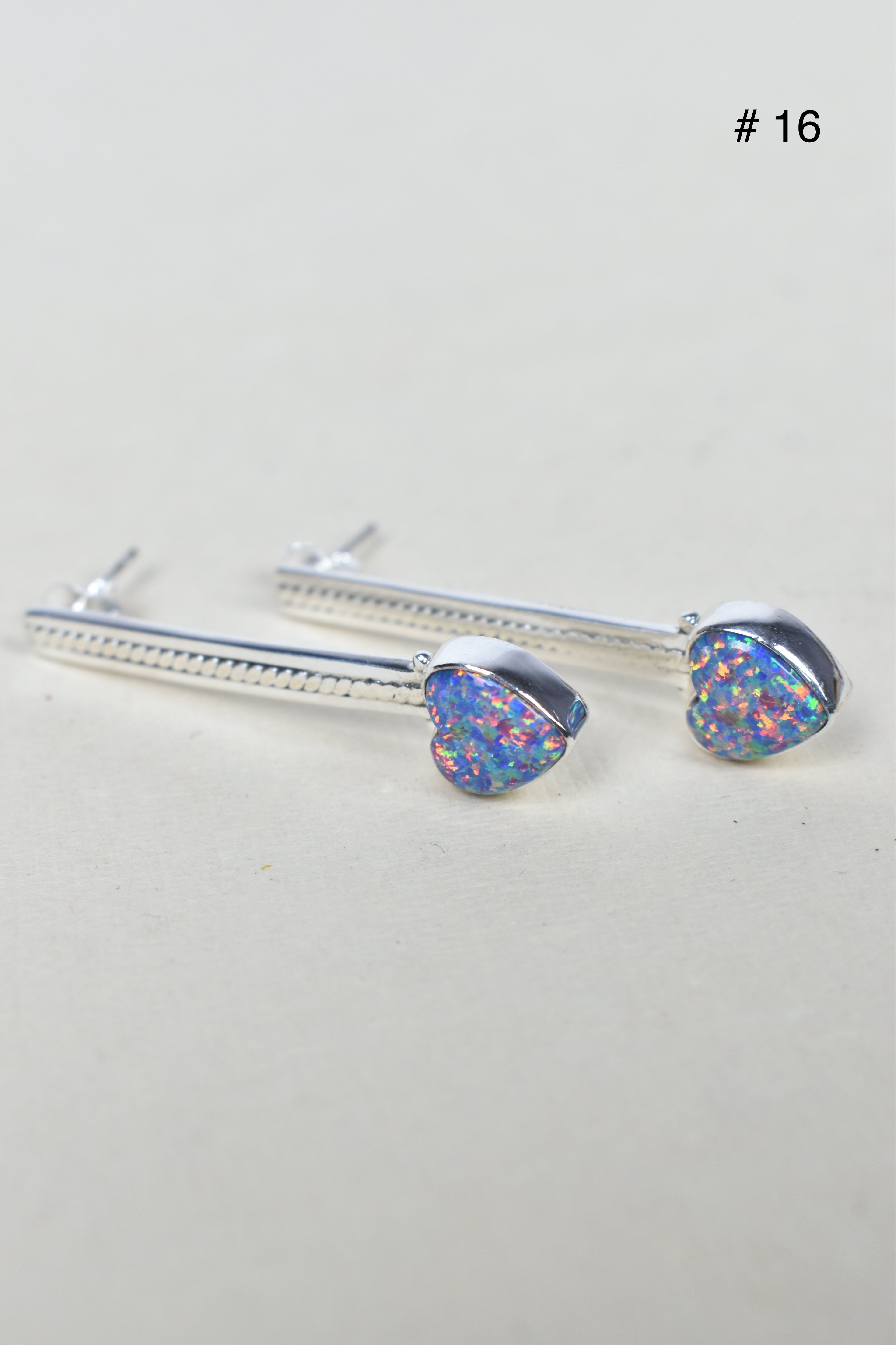 Silver Solitaire Bar Earrings-Drop Earrings-Krush Kandy, Women's Online Fashion Boutique Located in Phoenix, Arizona (Scottsdale Area)