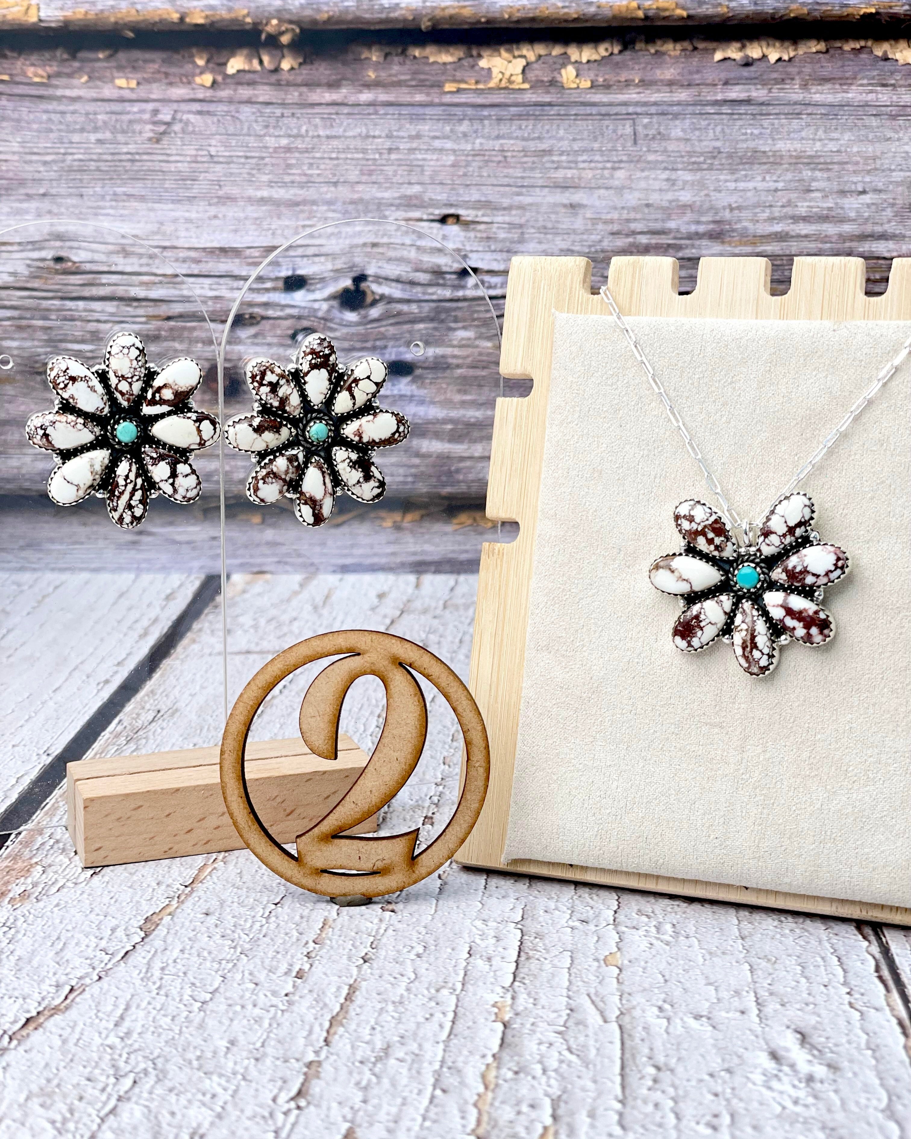 Wild Dreams Blooming EARRINGS MADE TO ORDER-Necklaces-Krush Kandy, Women's Online Fashion Boutique Located in Phoenix, Arizona (Scottsdale Area)