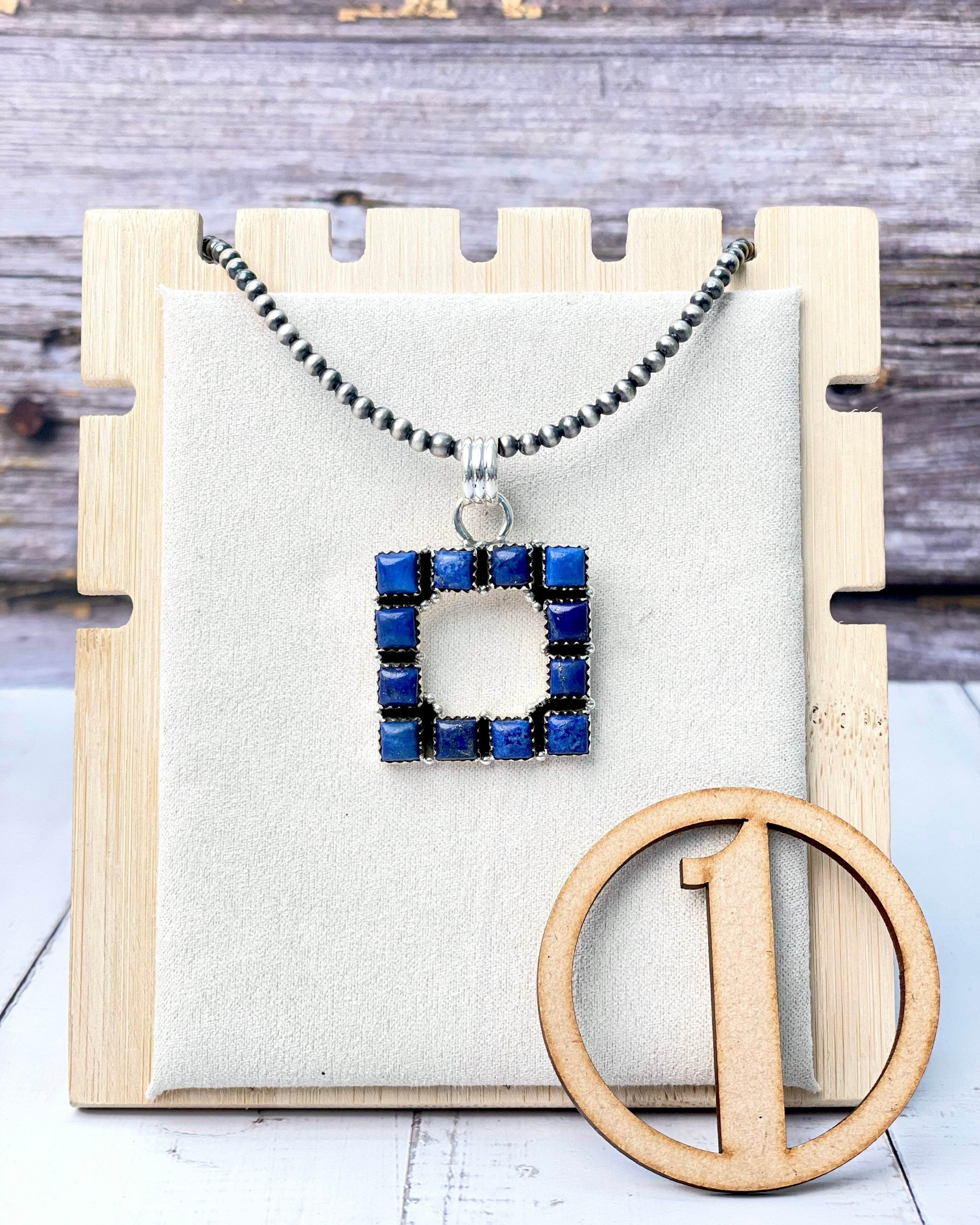 Square Dance Desert Pearl Stone Necklaces-Necklaces-Krush Kandy, Women's Online Fashion Boutique Located in Phoenix, Arizona (Scottsdale Area)