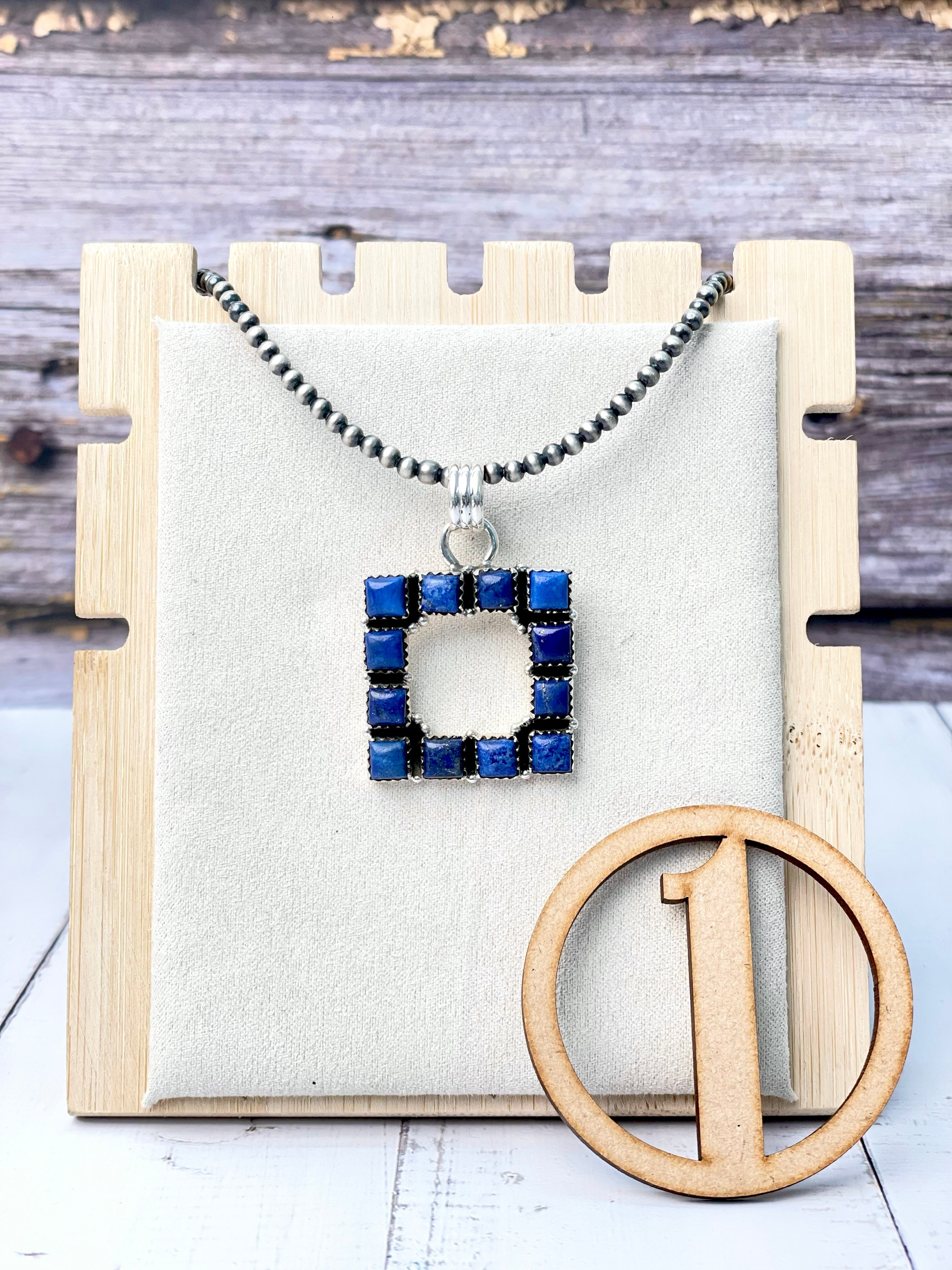 Square Dance Desert Pearl Stone Necklaces-Necklaces-Krush Kandy, Women's Online Fashion Boutique Located in Phoenix, Arizona (Scottsdale Area)