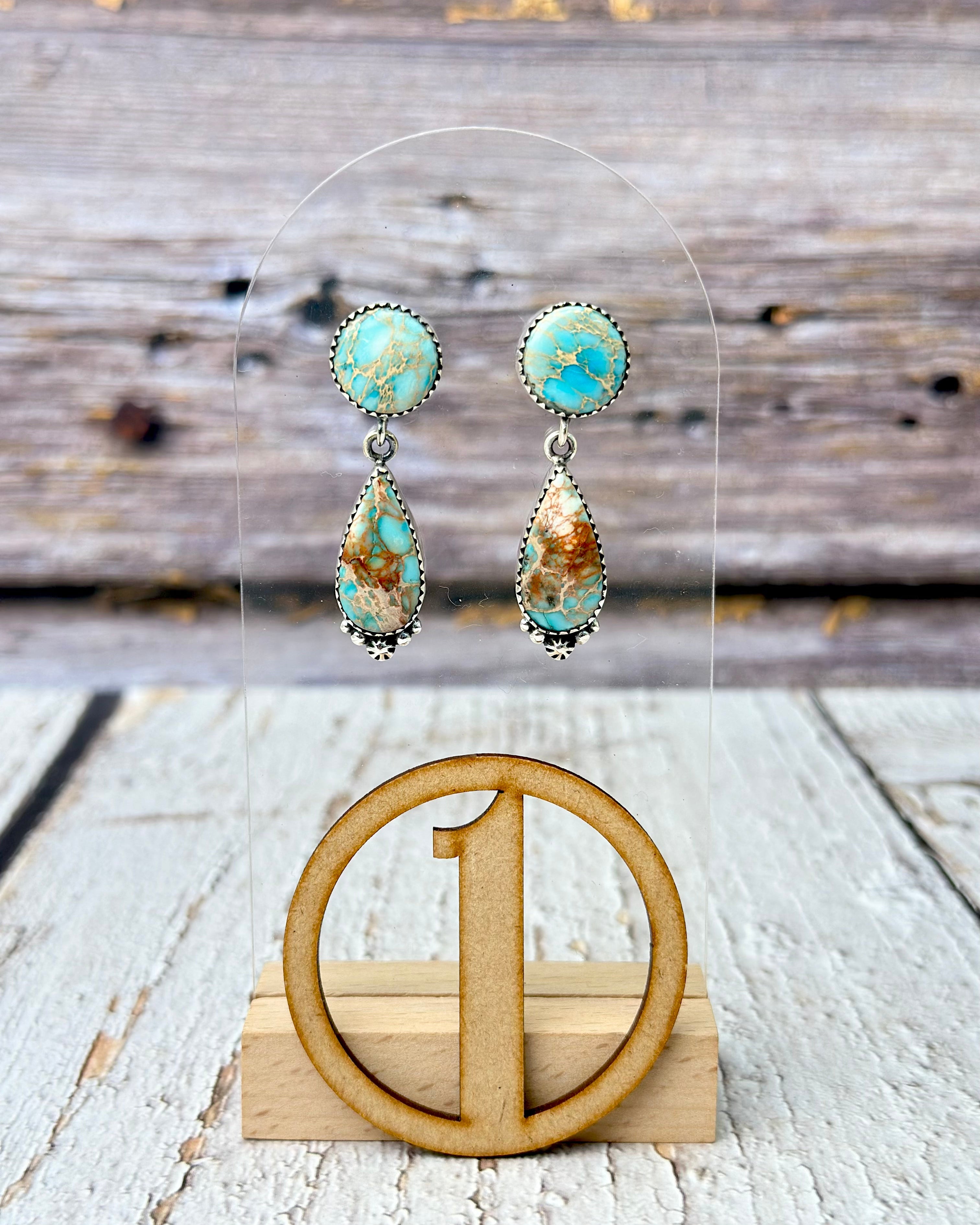 Multi Slab Earrings-Earrings-Krush Kandy, Women's Online Fashion Boutique Located in Phoenix, Arizona (Scottsdale Area)