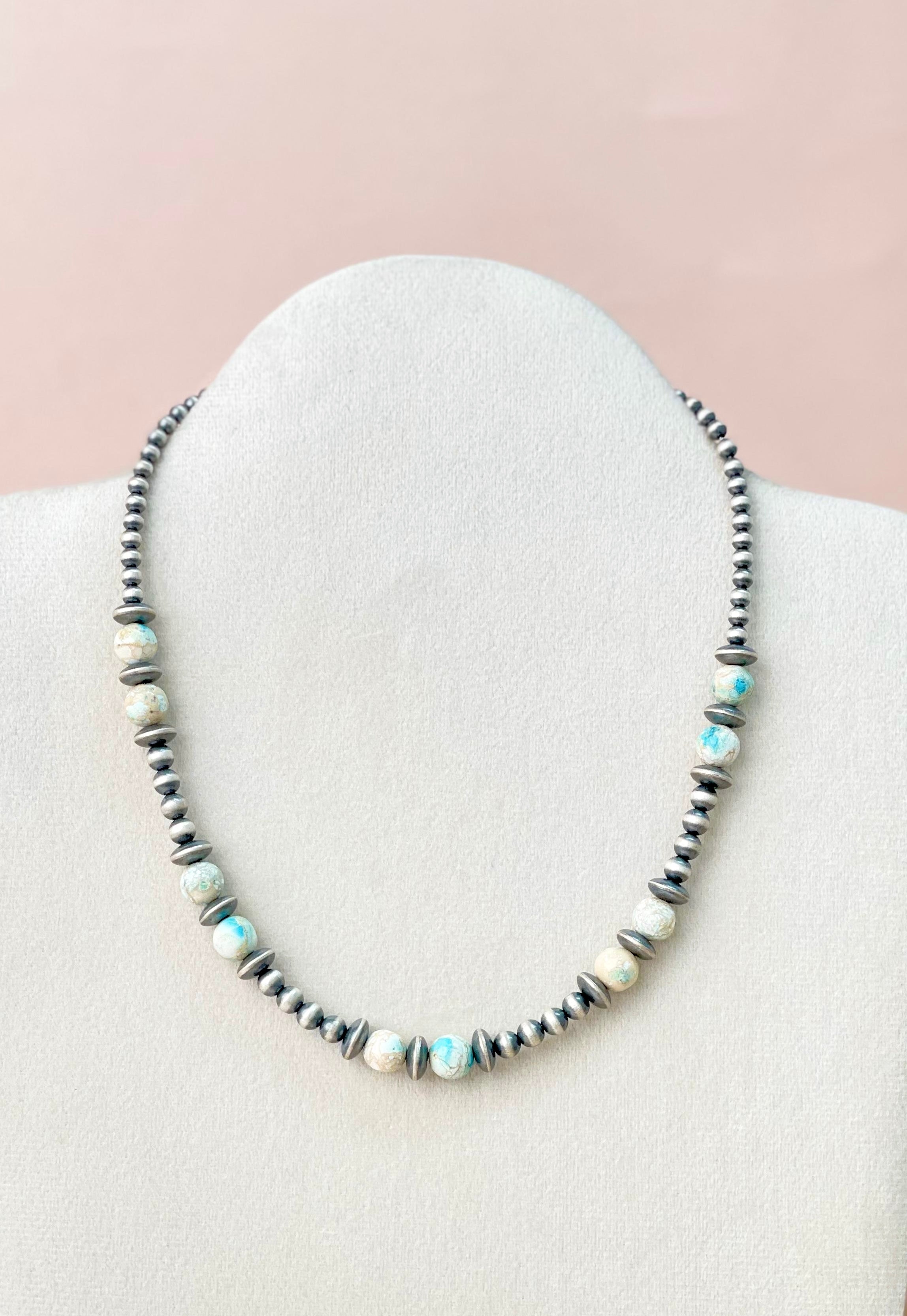 Desert Jasper Beads Necklace MADE TO ORDER-Necklaces-Krush Kandy, Women's Online Fashion Boutique Located in Phoenix, Arizona (Scottsdale Area)