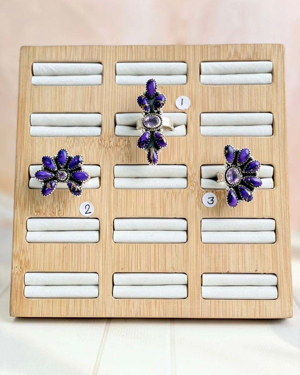 Berry Dahlia One of a Kind Boho Rings-Rings-Krush Kandy, Women's Online Fashion Boutique Located in Phoenix, Arizona (Scottsdale Area)