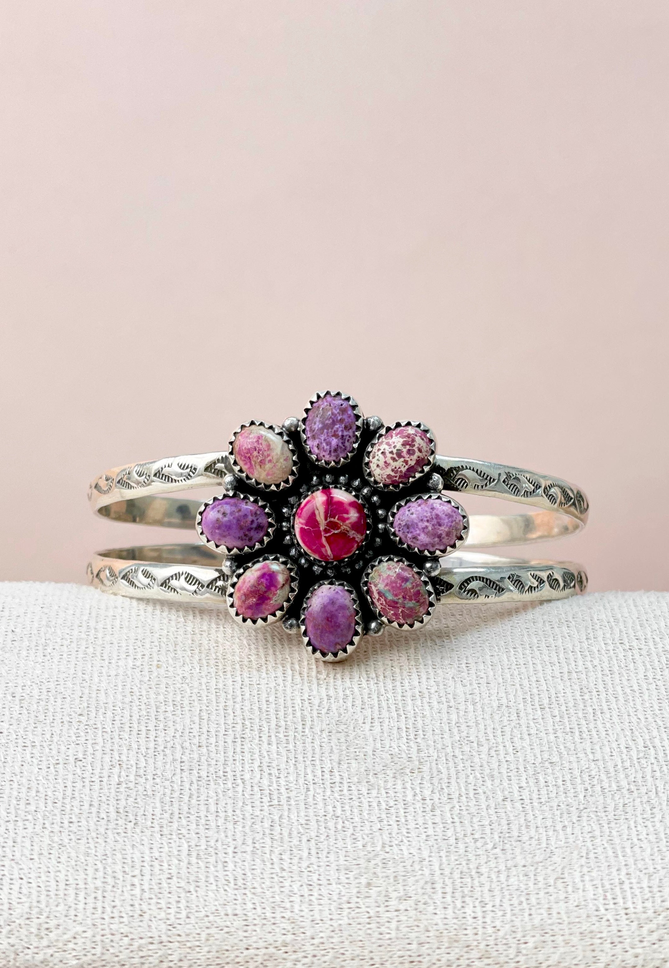 Desert Jasper Boho Cuff-Bracelets-Krush Kandy, Women's Online Fashion Boutique Located in Phoenix, Arizona (Scottsdale Area)