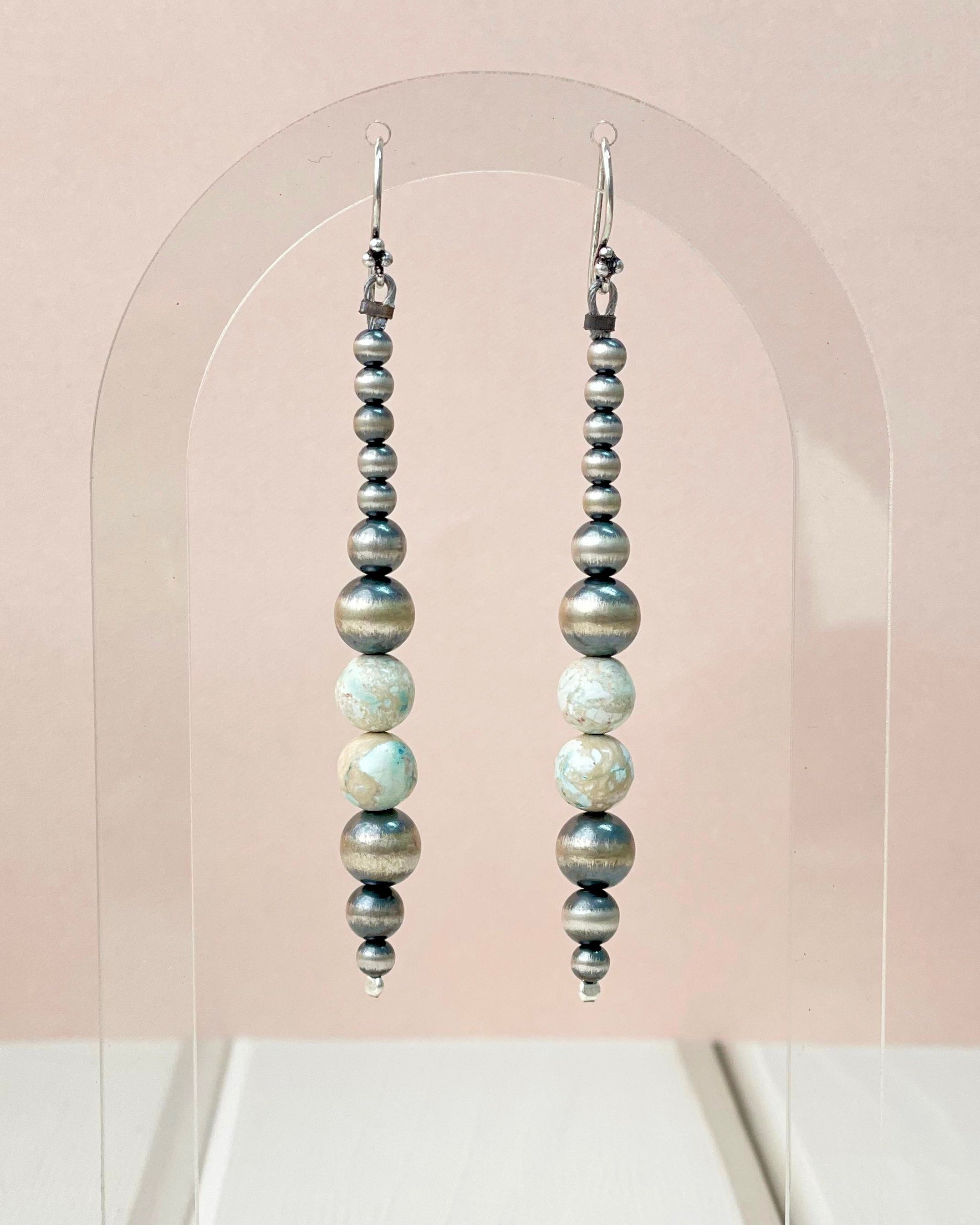 Kristyn's Desert Jasper Earrings-Earrings-Krush Kandy, Women's Online Fashion Boutique Located in Phoenix, Arizona (Scottsdale Area)