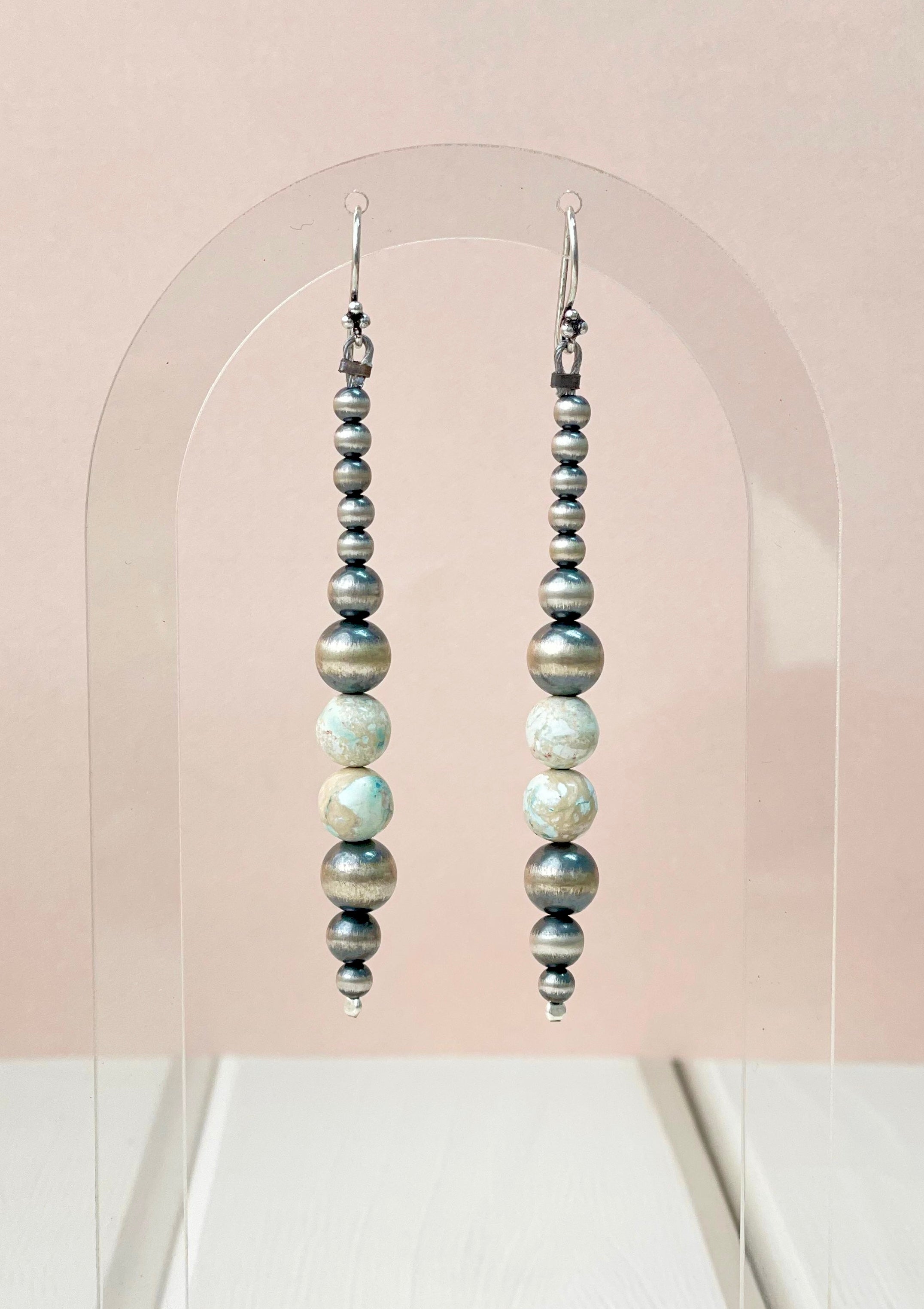 Kristyn's Desert Jasper Earrings-Earrings-Krush Kandy, Women's Online Fashion Boutique Located in Phoenix, Arizona (Scottsdale Area)
