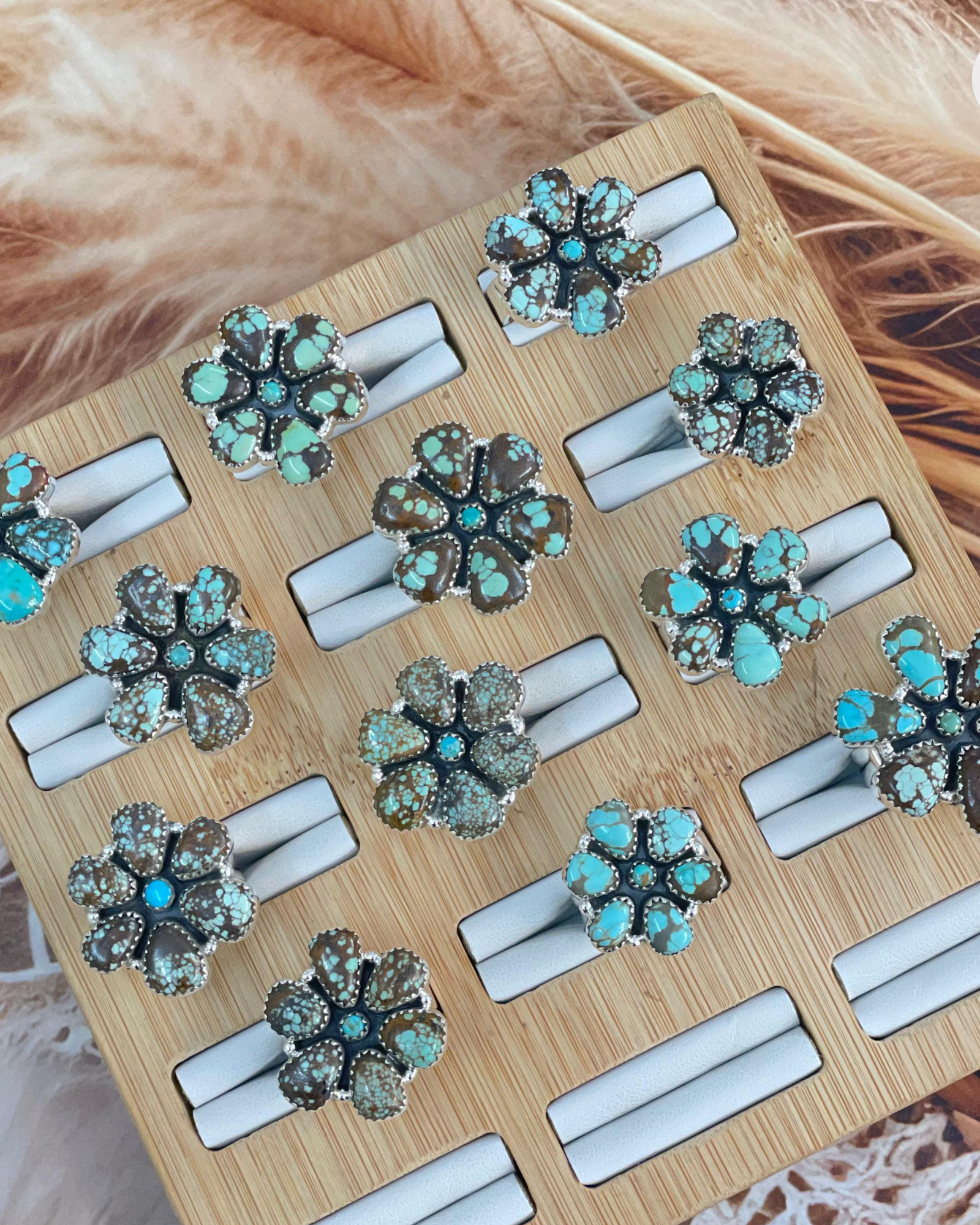 Mine 8 Blooming Stone Rings-Rings-Krush Kandy, Women's Online Fashion Boutique Located in Phoenix, Arizona (Scottsdale Area)