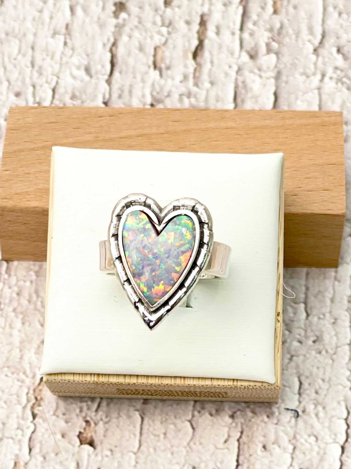 Love Is In The Air Heart Slab Ring | MADE TO ORDER-Rings-Krush Kandy, Women's Online Fashion Boutique Located in Phoenix, Arizona (Scottsdale Area)