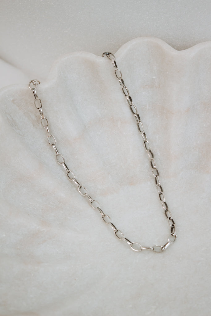 Bold Sterling Chain Necklace MADE TO ORDER-Chain Necklaces-Krush Kandy, Women's Online Fashion Boutique Located in Phoenix, Arizona (Scottsdale Area)