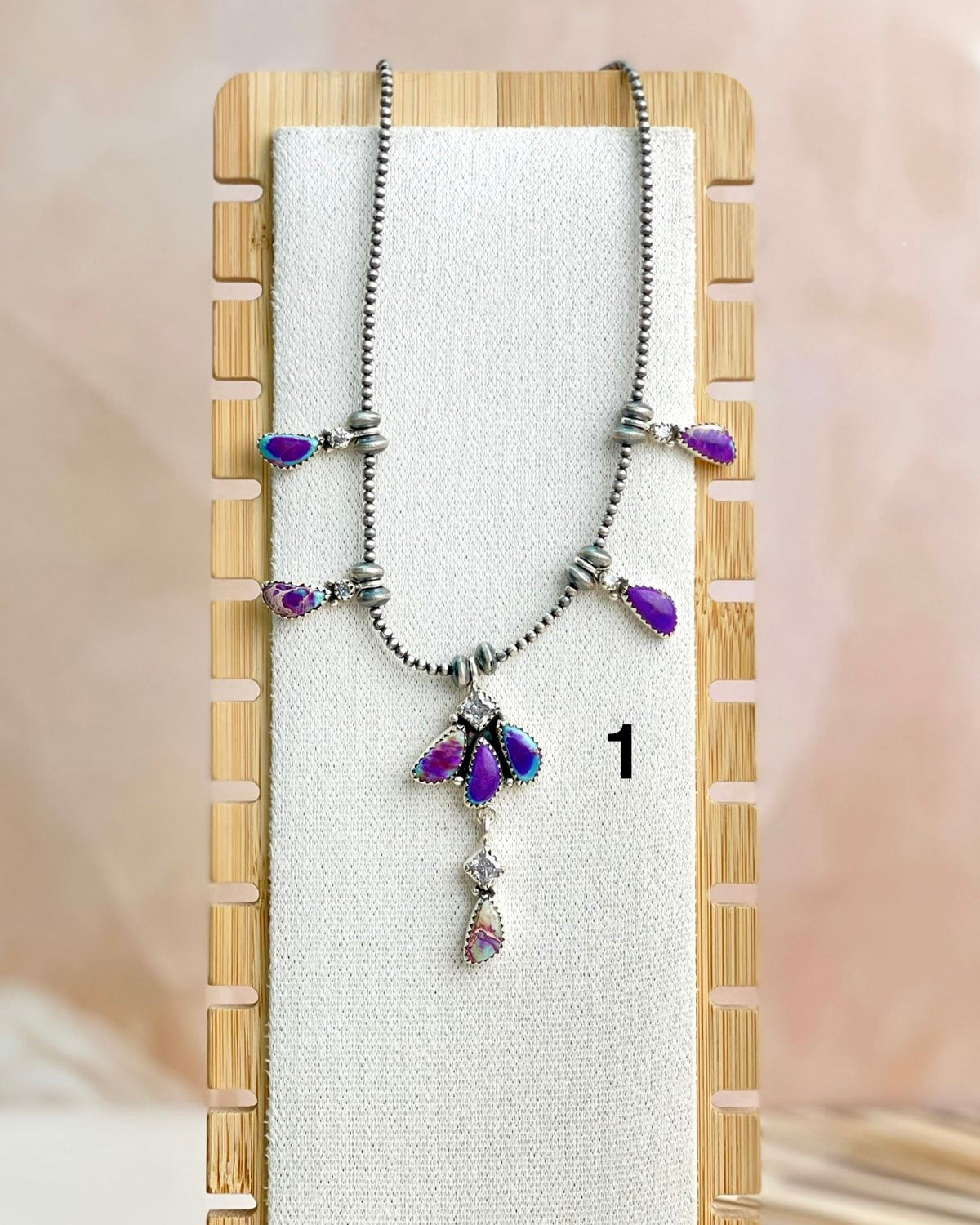 Desert Pearls Jasper Necklace sno 11-Necklaces-Krush Kandy, Women's Online Fashion Boutique Located in Phoenix, Arizona (Scottsdale Area)