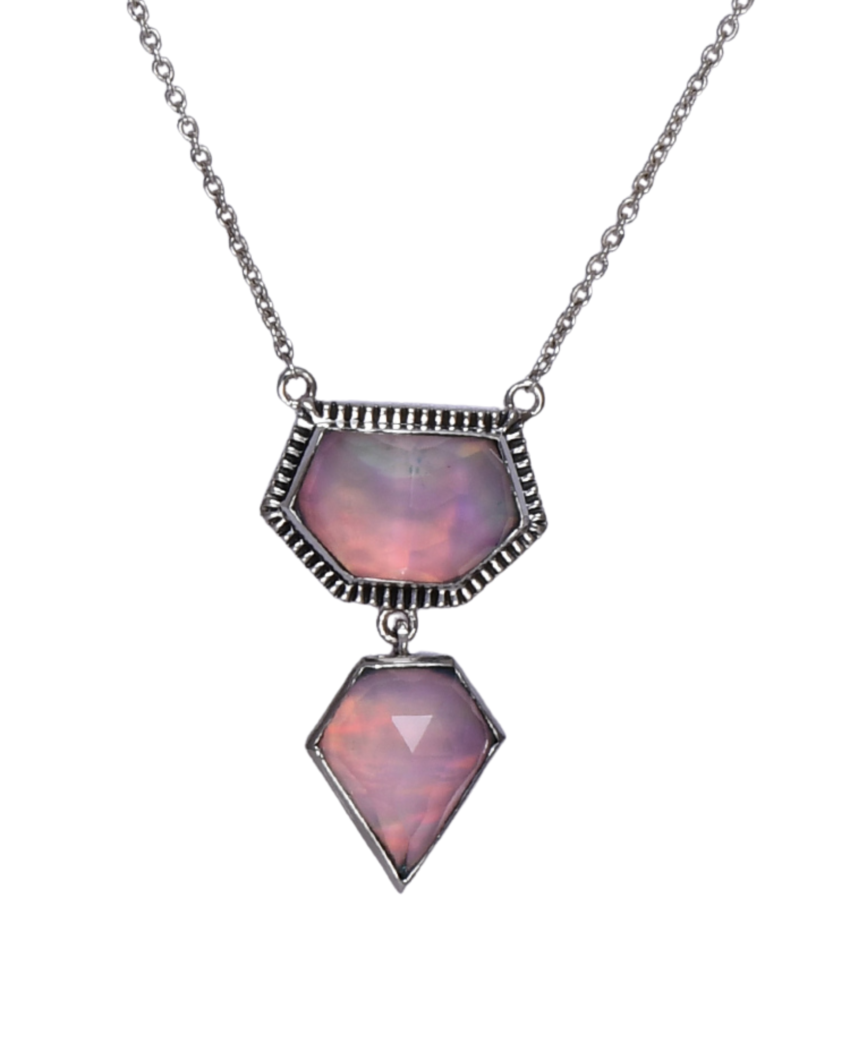 Classic Krush Stone Drop Necklaces-Necklaces-Krush Kandy, Women's Online Fashion Boutique Located in Phoenix, Arizona (Scottsdale Area)