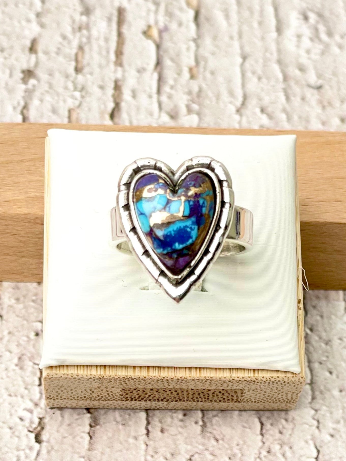 Love Is In The Air Heart Slab Ring | MADE TO ORDER-Rings-Krush Kandy, Women's Online Fashion Boutique Located in Phoenix, Arizona (Scottsdale Area)