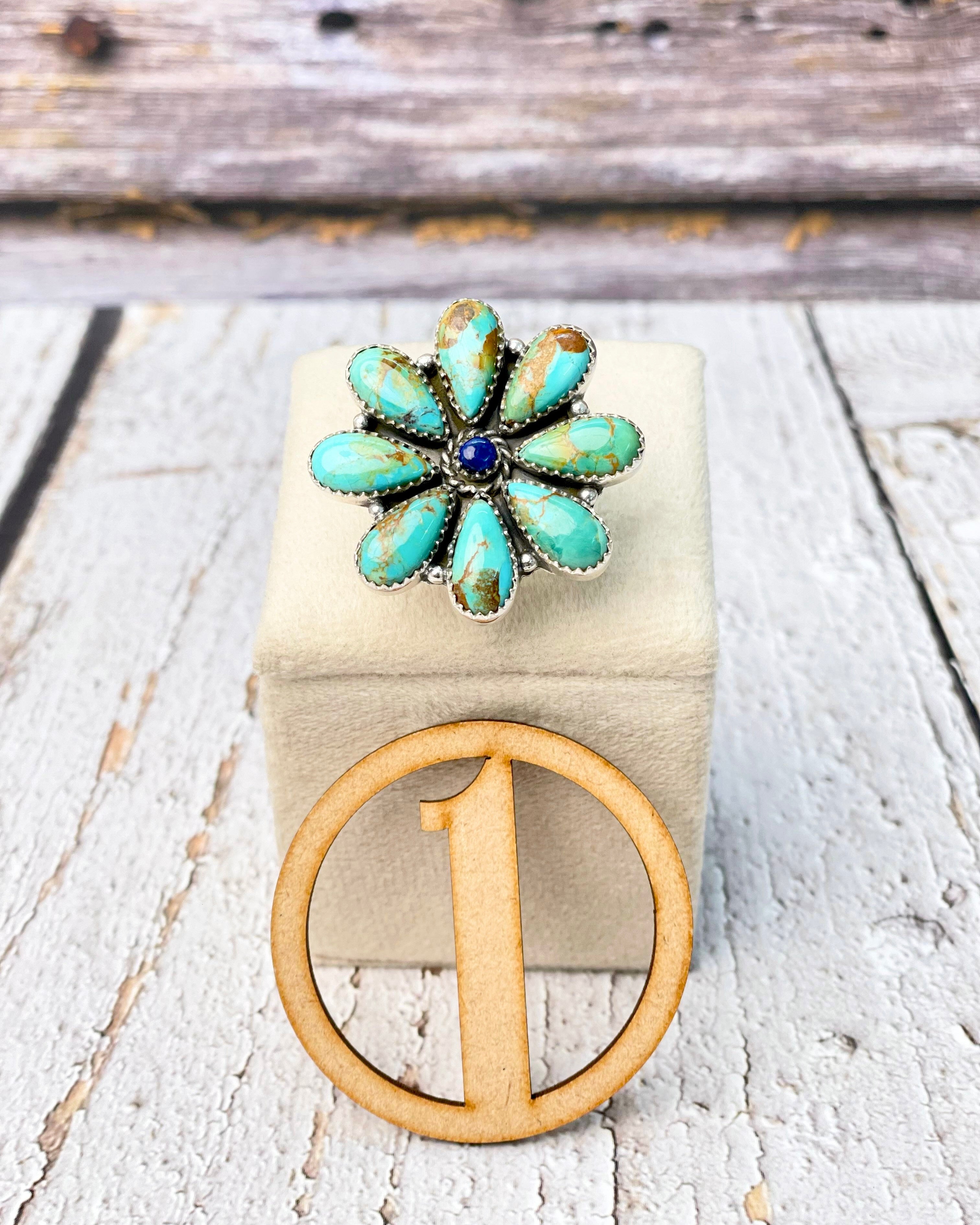 Flower Power Cluster Stone Rings-Rings-Krush Kandy, Women's Online Fashion Boutique Located in Phoenix, Arizona (Scottsdale Area)