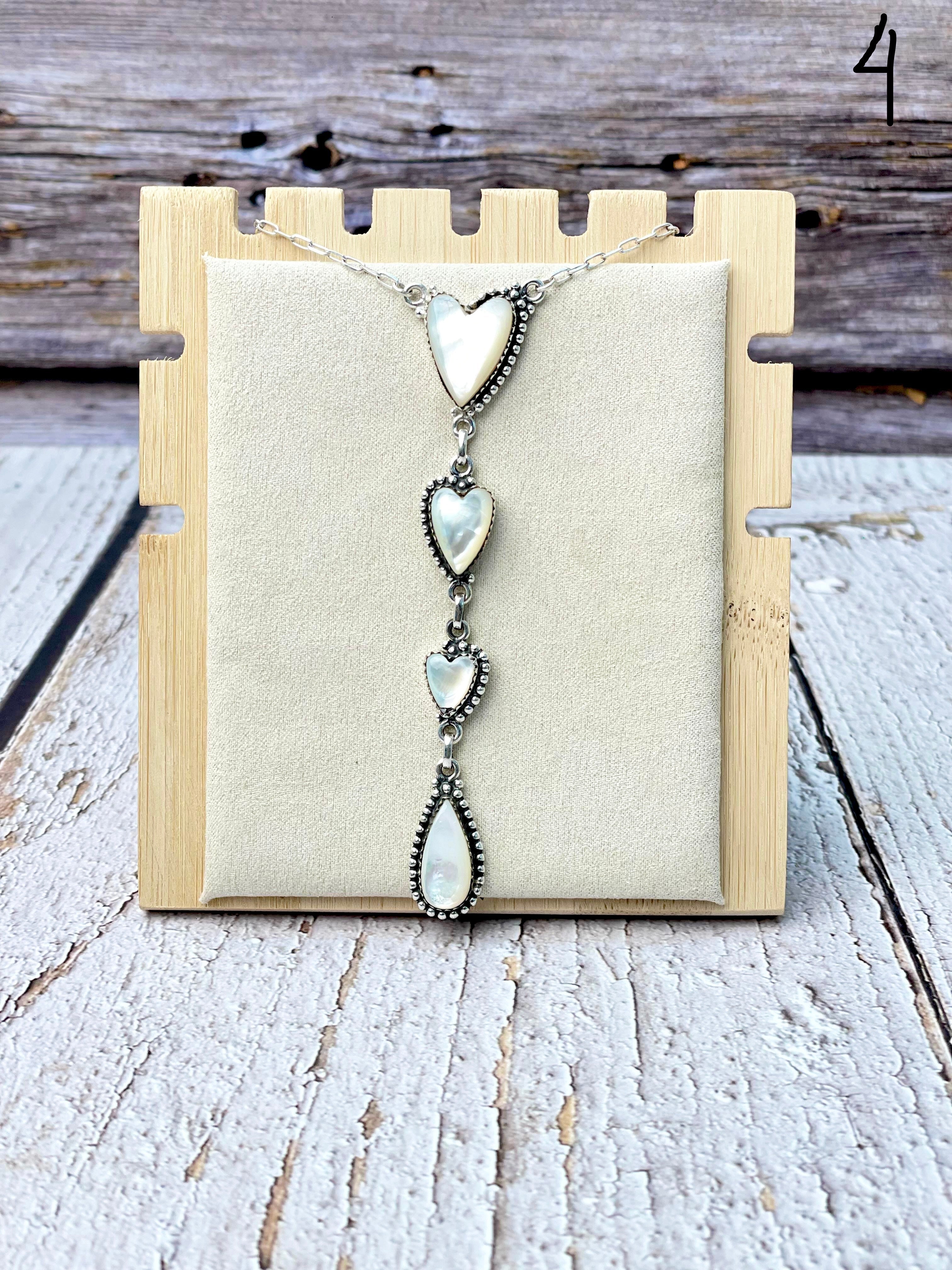 Be My Lover Heart Drop Necklace-Necklaces-Krush Kandy, Women's Online Fashion Boutique Located in Phoenix, Arizona (Scottsdale Area)