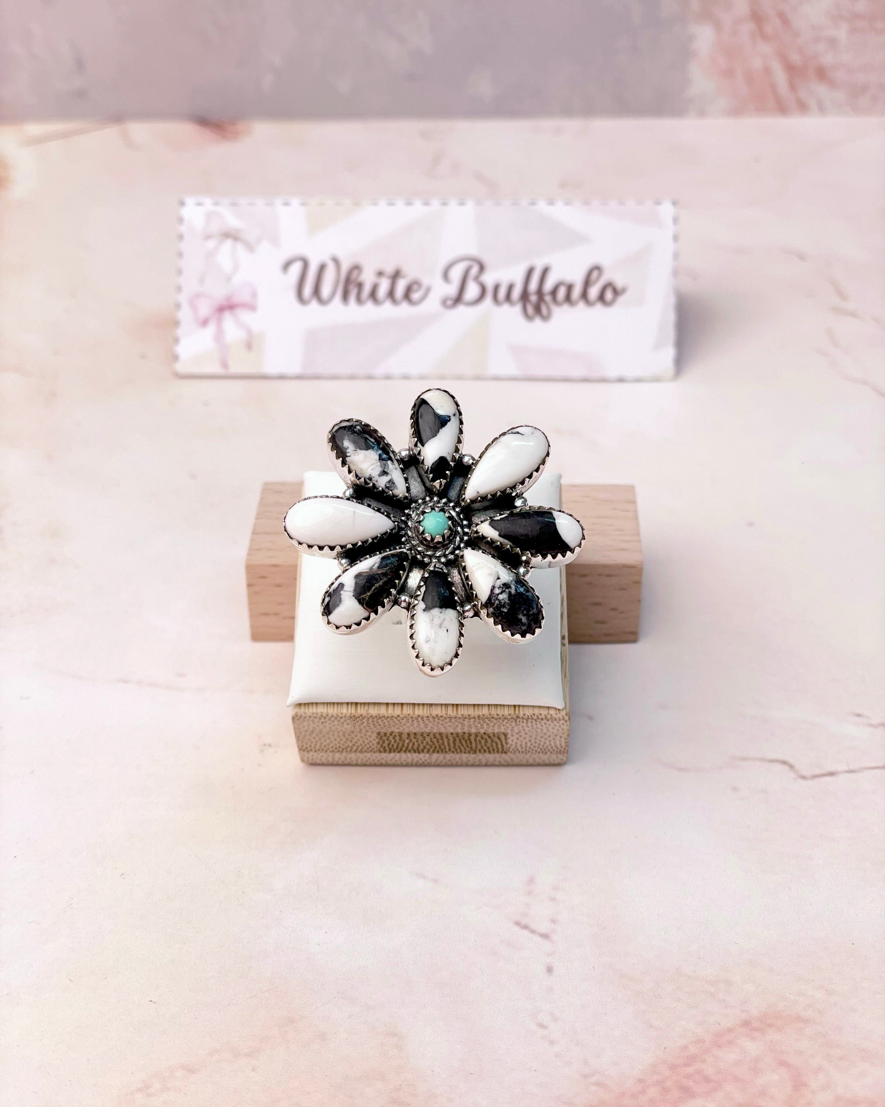 Wild Dreams Blooming Daisy Rings MADE TO ORDER-Rings-Krush Kandy, Women's Online Fashion Boutique Located in Phoenix, Arizona (Scottsdale Area)