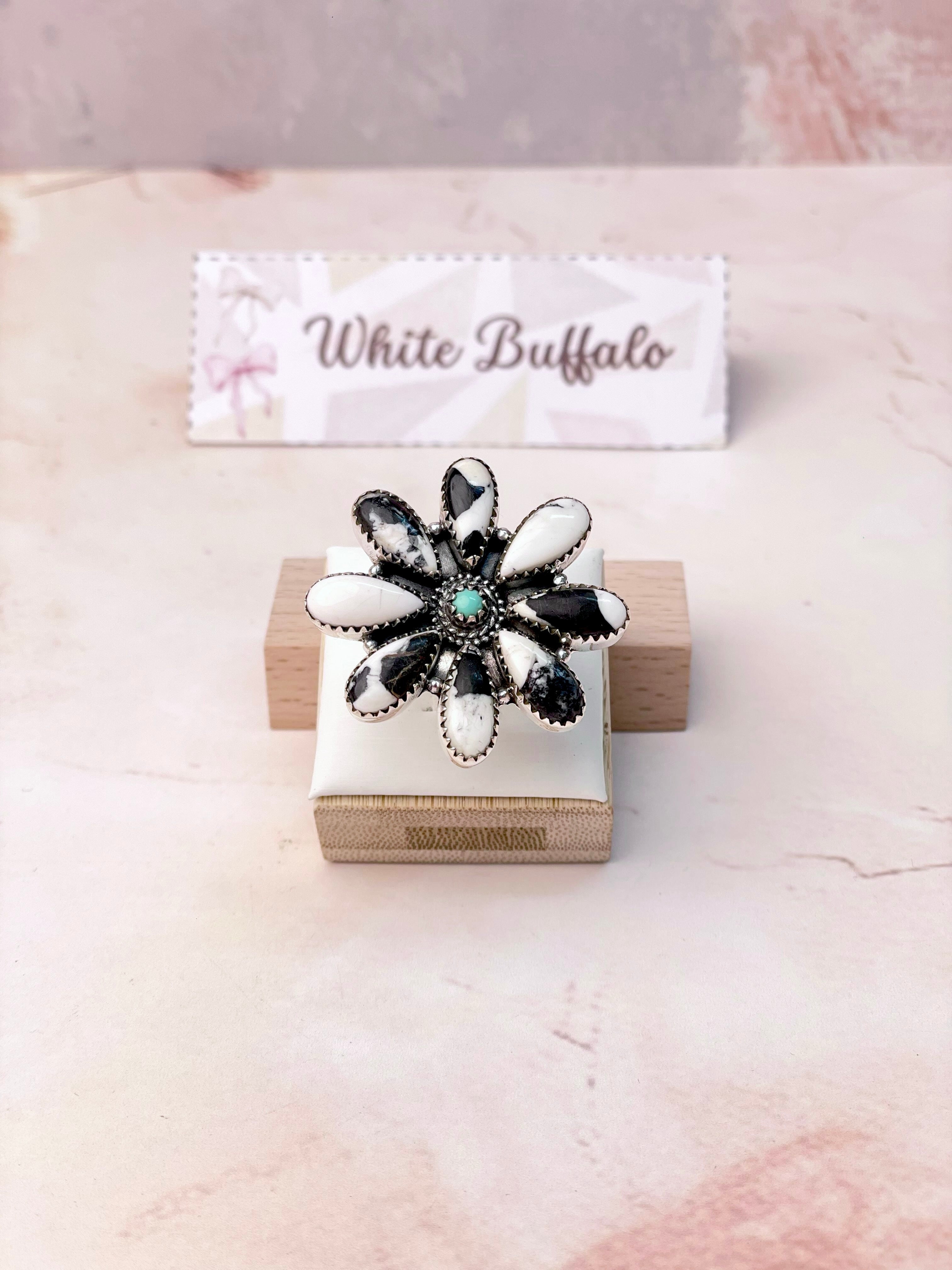 Wild Dreams Blooming Daisy Rings MADE TO ORDER-Rings-Krush Kandy, Women's Online Fashion Boutique Located in Phoenix, Arizona (Scottsdale Area)
