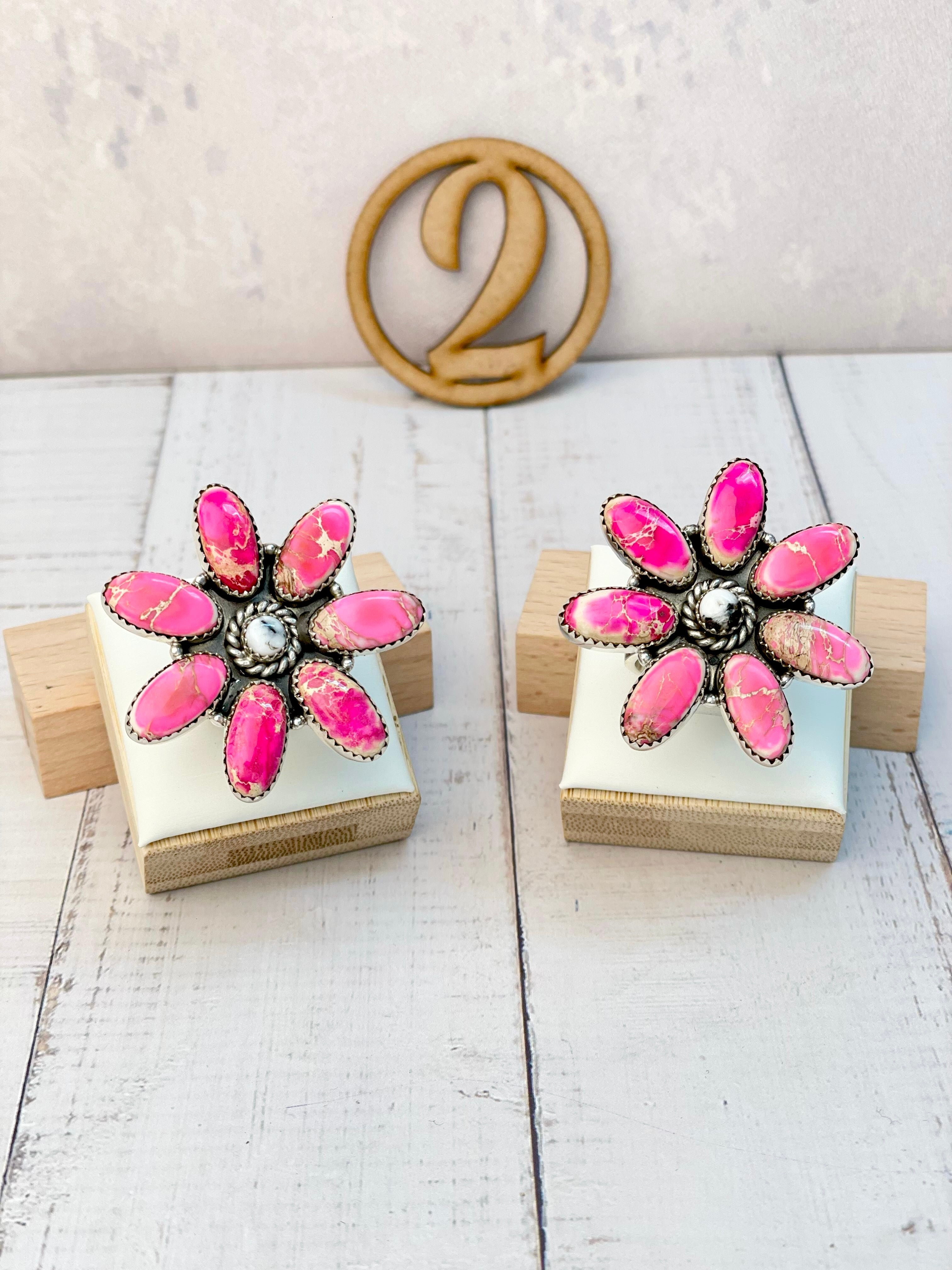 Desert Heat Blossom Jasper Rings-Ring Sizers-Krush Kandy, Women's Online Fashion Boutique Located in Phoenix, Arizona (Scottsdale Area)