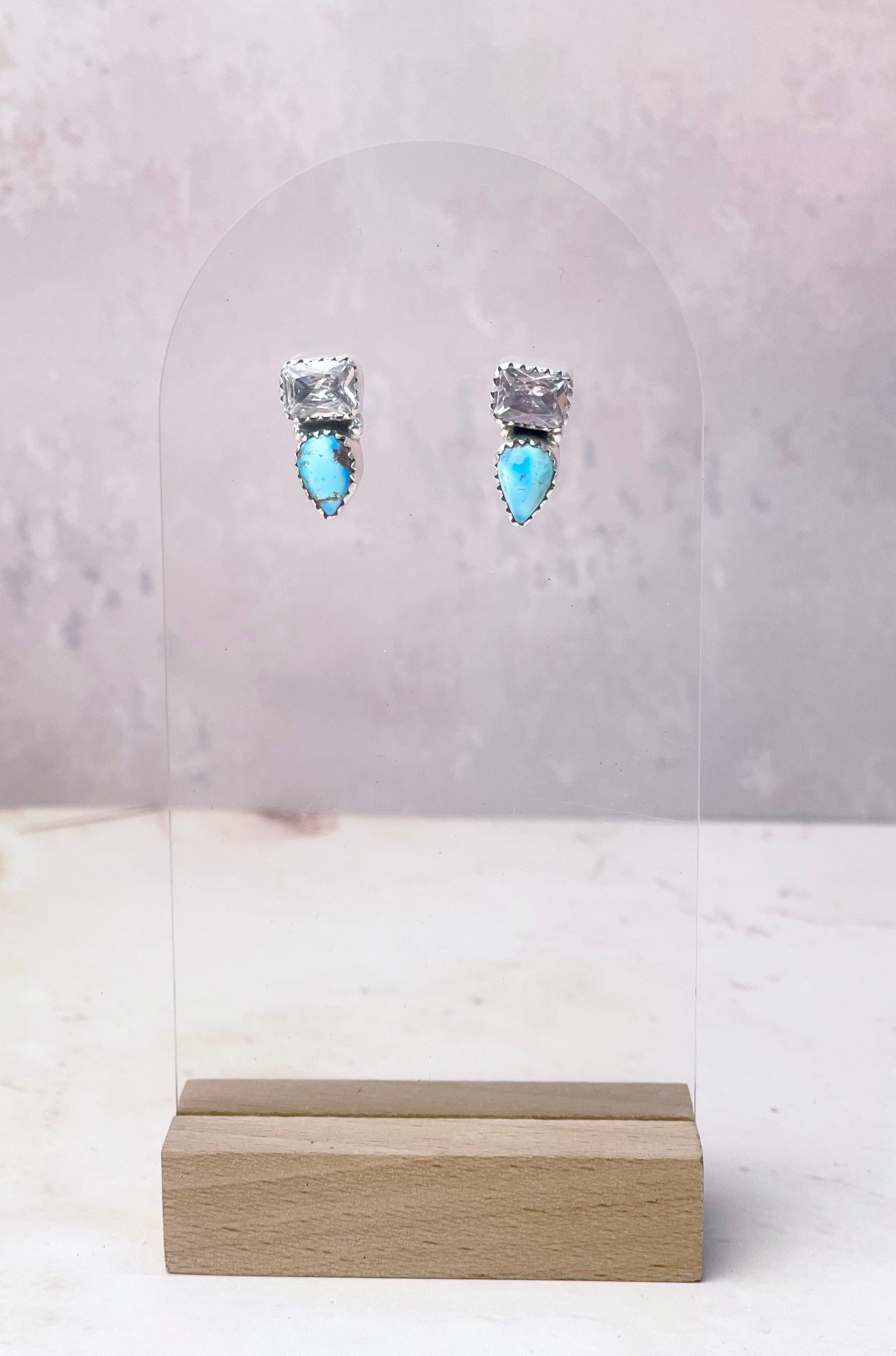 Golden Hill Dainty CZ Studs-Earrings-Krush Kandy, Women's Online Fashion Boutique Located in Phoenix, Arizona (Scottsdale Area)