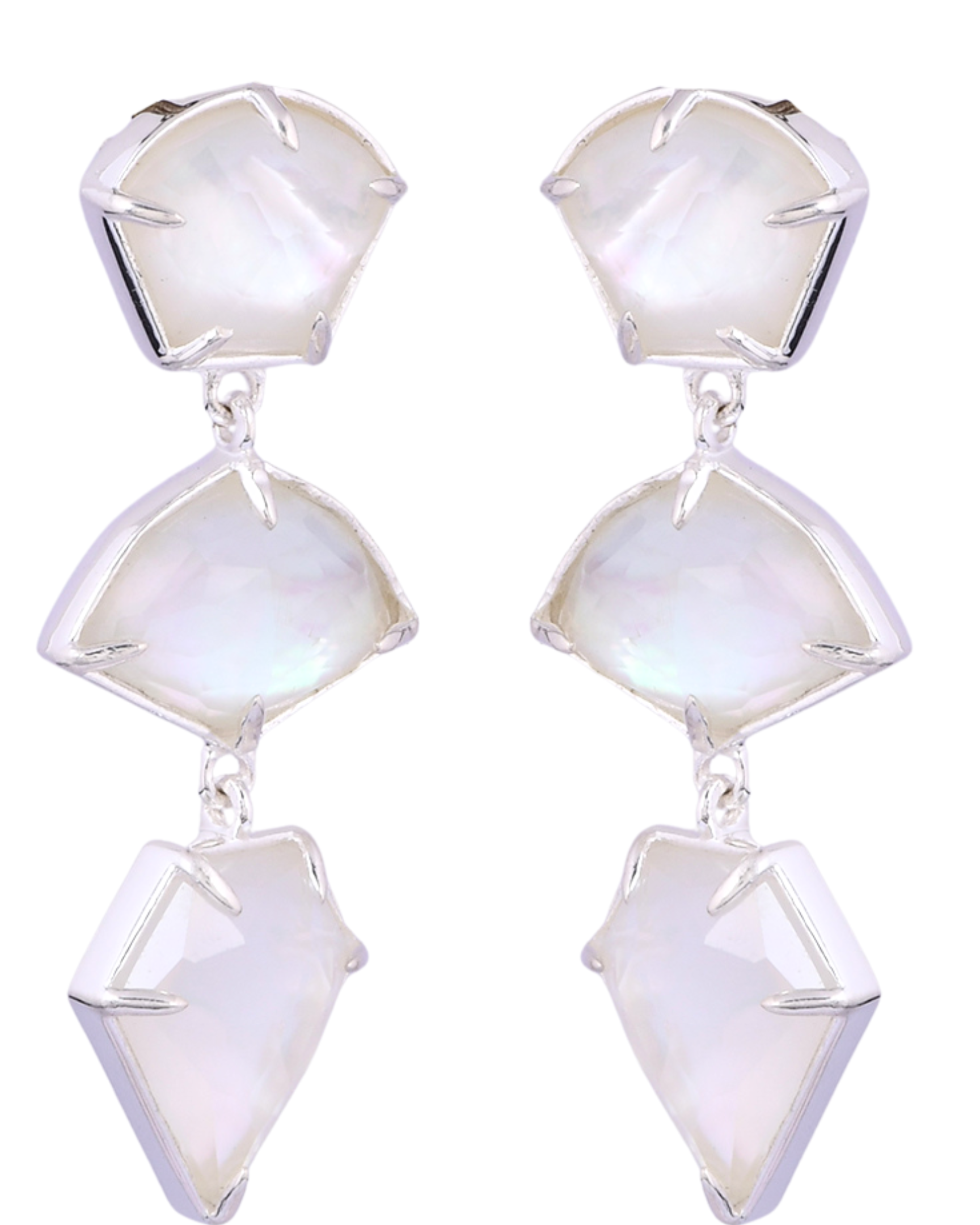 This Magic Moment Dangle Stone Earrings-Earrings-Krush Kandy, Women's Online Fashion Boutique Located in Phoenix, Arizona (Scottsdale Area)